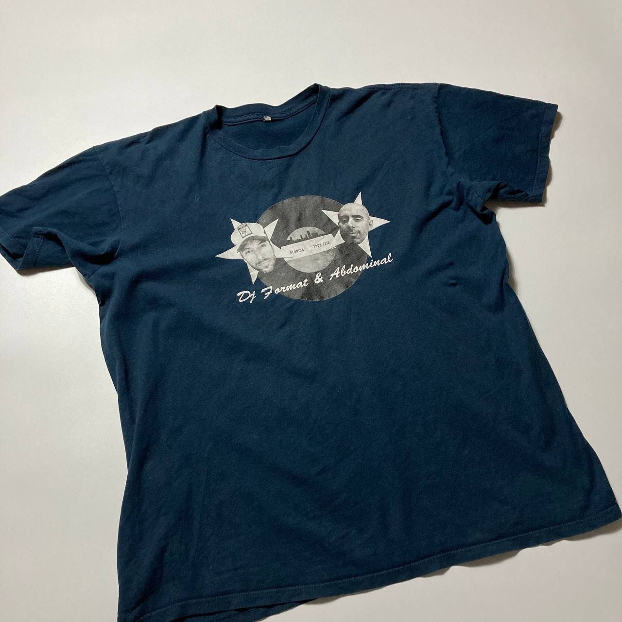 Rap Tees Vintage DJ Format & Abdominal Reunion Tour Rap Hip Hop Size US L / EU 52-54 / 3 - 1 Thumbnail