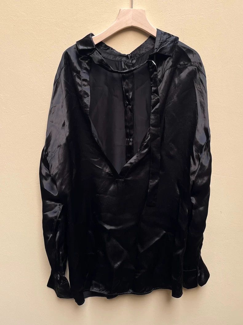 Jil Sander Jil Sander Exquisite backless silk blouse Size XXS / US 00 / IT 34 - 6 Thumbnail