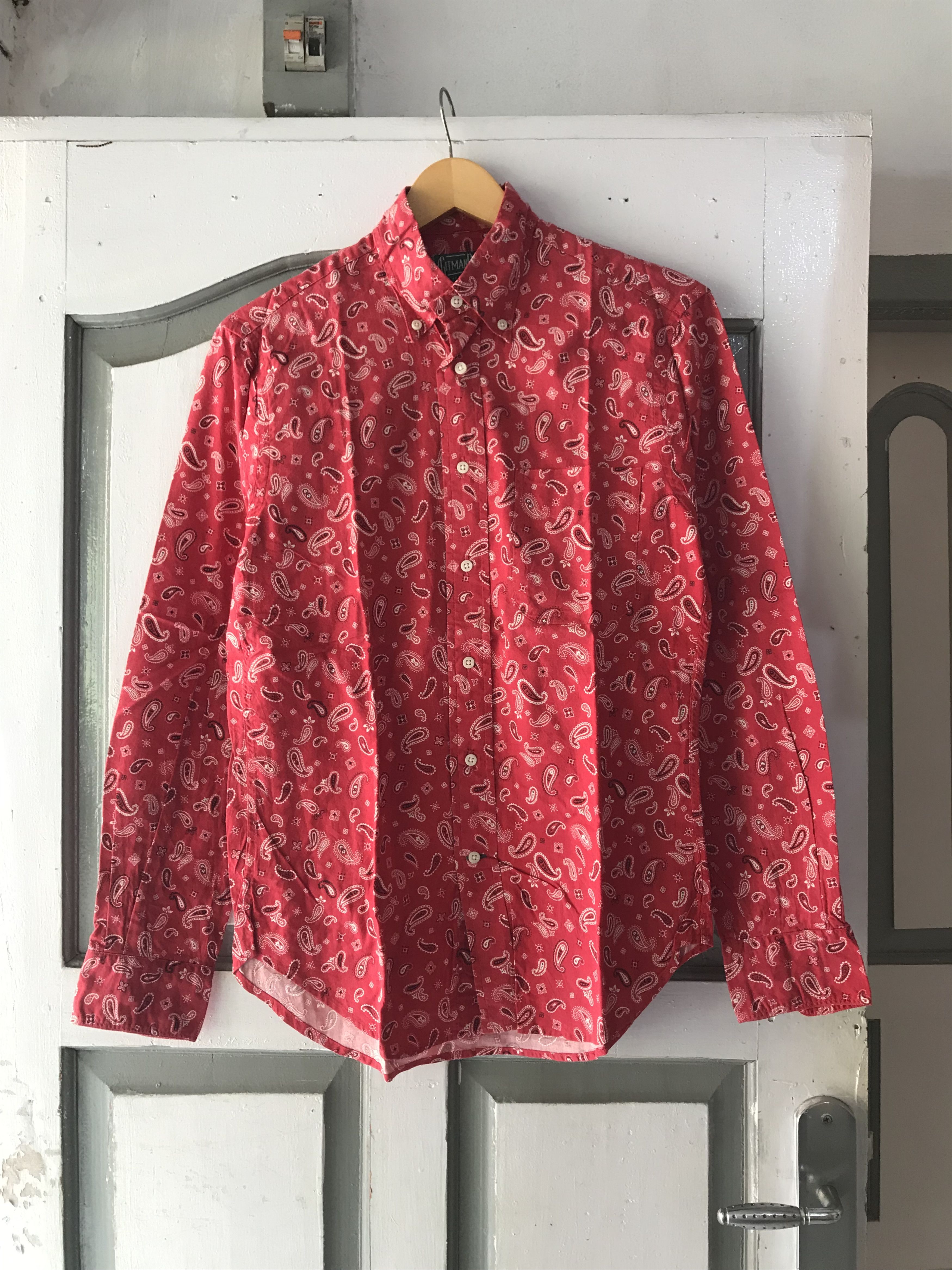 Gitman Bros. × Gitman Bros. Vintage Vintage Gitman Bros Paisley Shirt Size US S / EU 44-46 / 1 - 1 Thumbnail