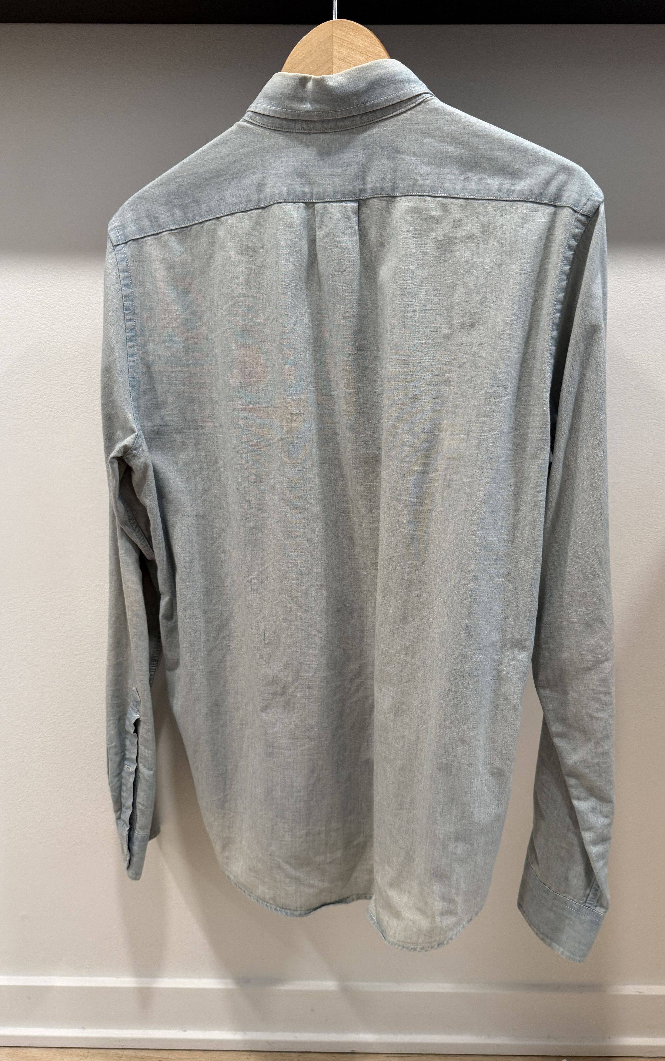 J.Crew J. Crew Chambray Shirt Size US M / EU 48-50 / 2 - 3 Thumbnail