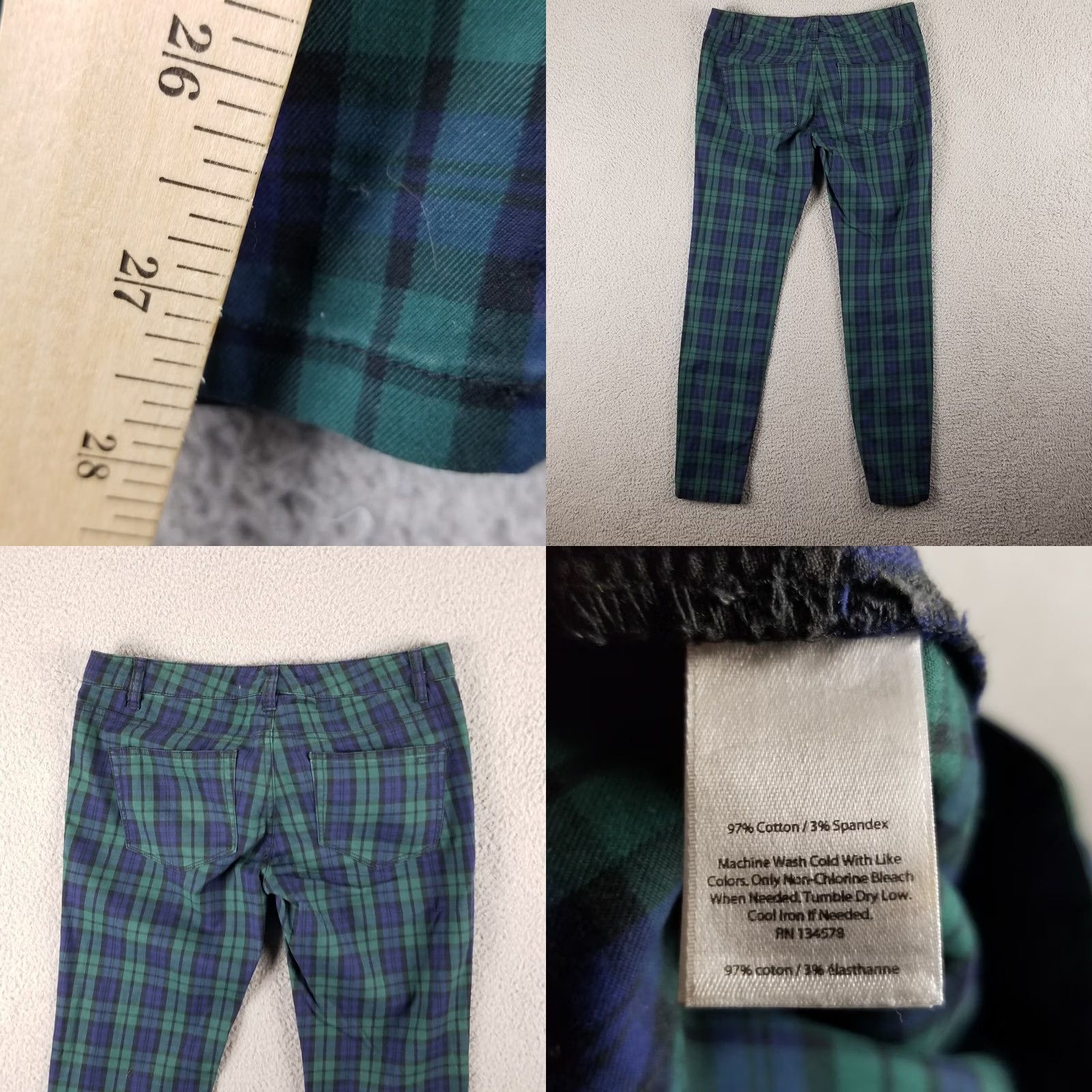 Vineyard Vines Vineyard Vines Jolly Plaid Jamie Tartan Cocktail Pants 28X28 Woman Size 0 Size 25" / US 0 / IT 36 - 8 Thumbnail