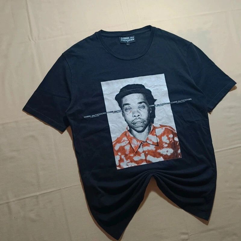 Comme Des Fuck Down *RARE* COMME des FUCKDOWN Black Graphic Tee Mens Medium M Size US M / EU 48-50 / 2 - 3 Thumbnail