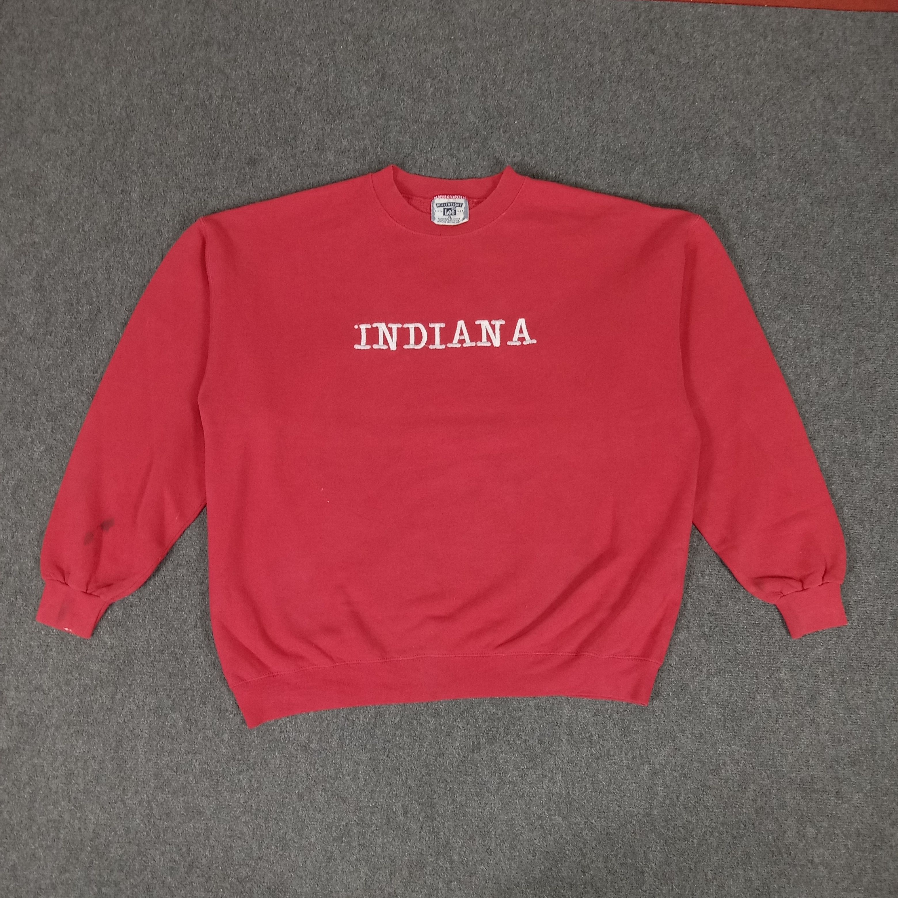 Lee × Vintage Indiana American State Baggy Style Sweatshirt Size US XXL / EU 58 / 5 - 1 Thumbnail