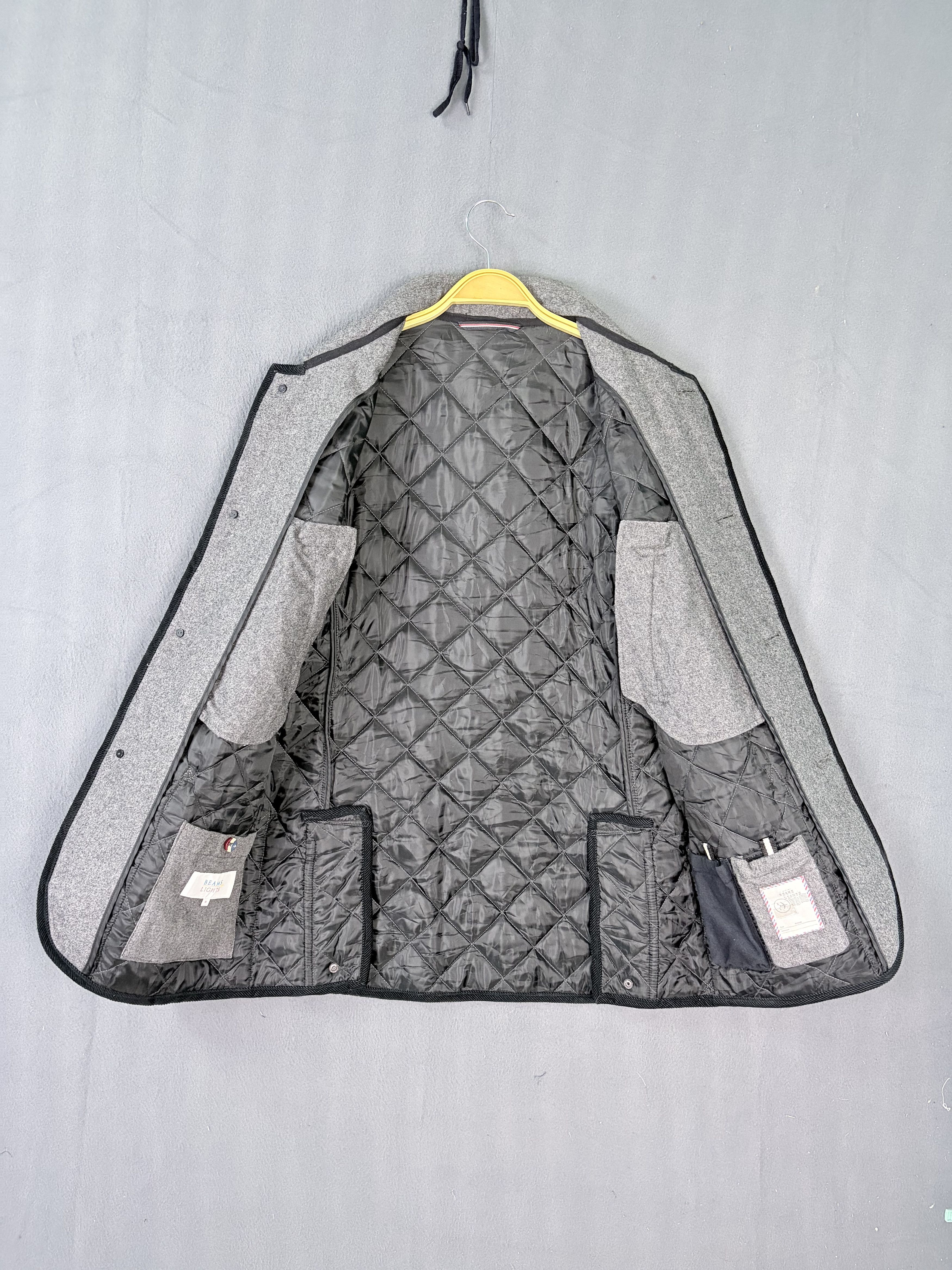 Beams Japan Beams Lights Wool Quilted Jacket Size US M / EU 48-50 / 2 - 6 Thumbnail