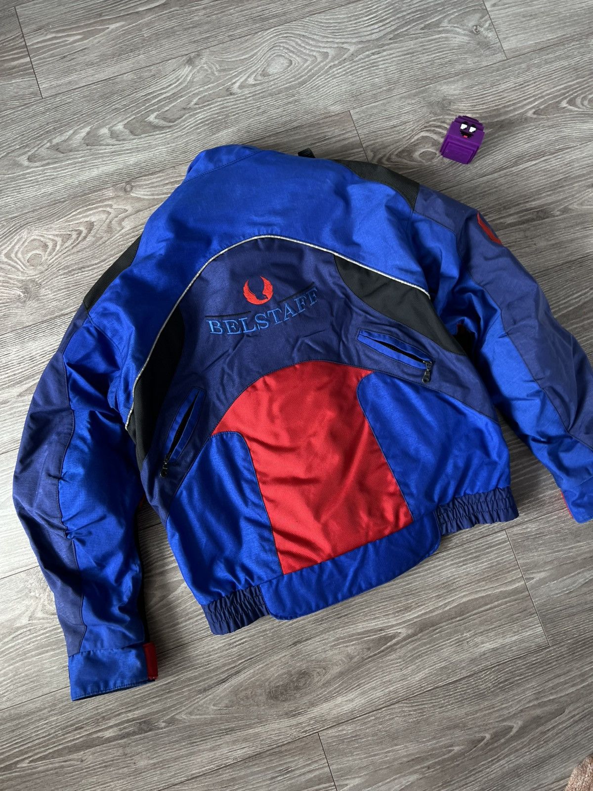 Belstaff Vintage Racing Belstaff 90s 2 in 1 Cordura Big Logo Jacket Size US L / EU 52-54 / 3 - 5 Thumbnail