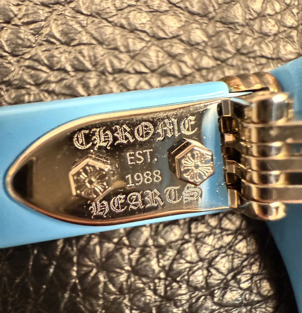 Chrome Hearts Chrome Hearts Clittearti ‘Baby Blue’ Sunglasses Size ONE SIZE - 6 Thumbnail