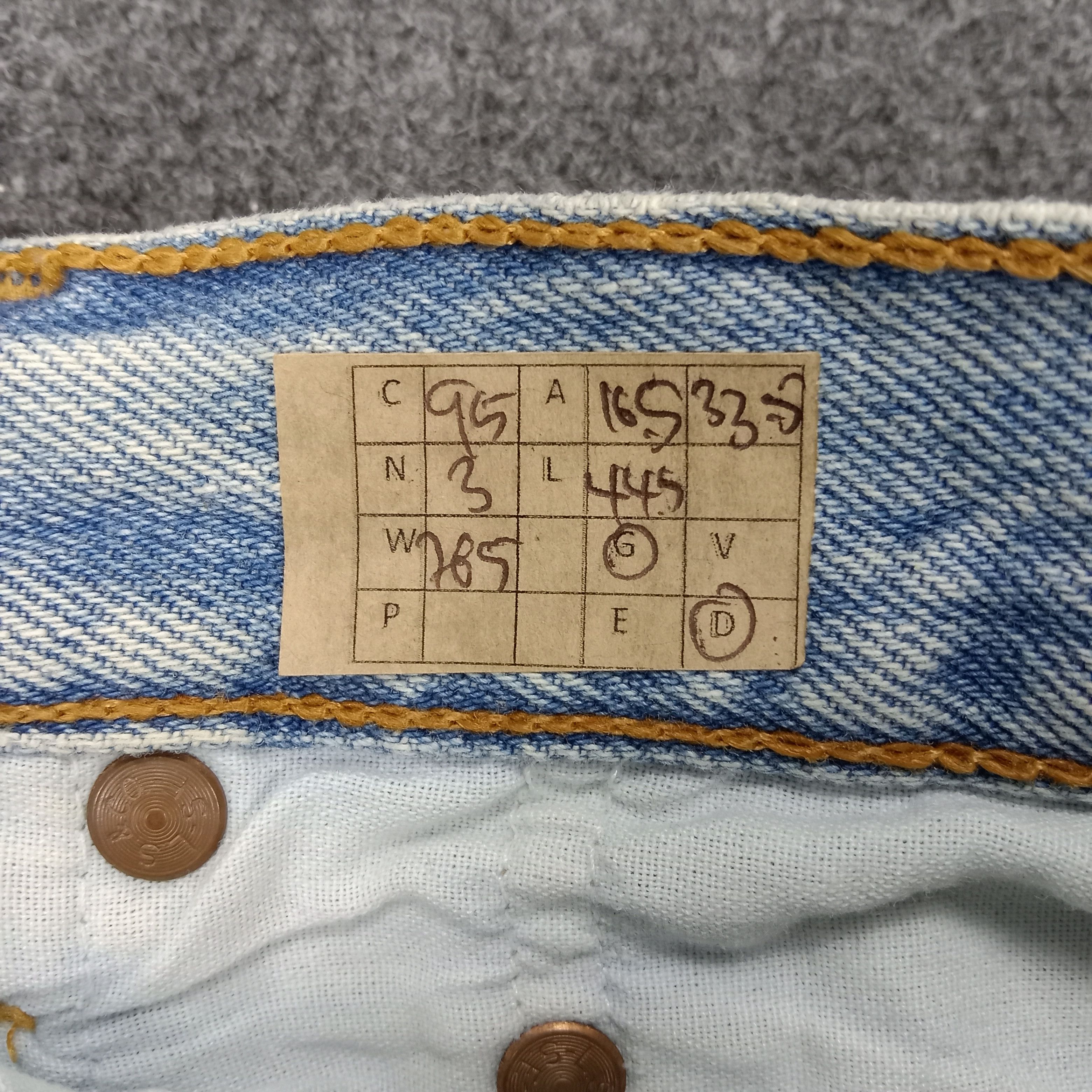 Levi's × Vintage Levi's American Style Custom Patchwork Denim Jeans Size US 33 - 18 Thumbnail