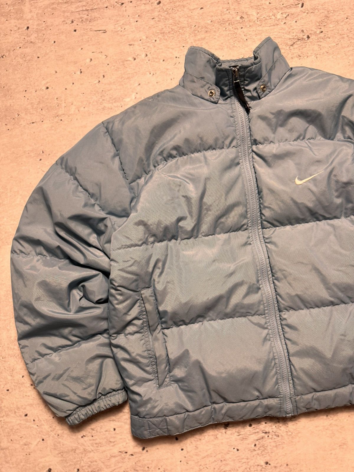 Nike × Nike ACG NIKE PUFFER DOWN BASIC LOGO OVERSIZE NYLON JACKET Size US L / EU 52-54 / 3 - 2 Thumbnail