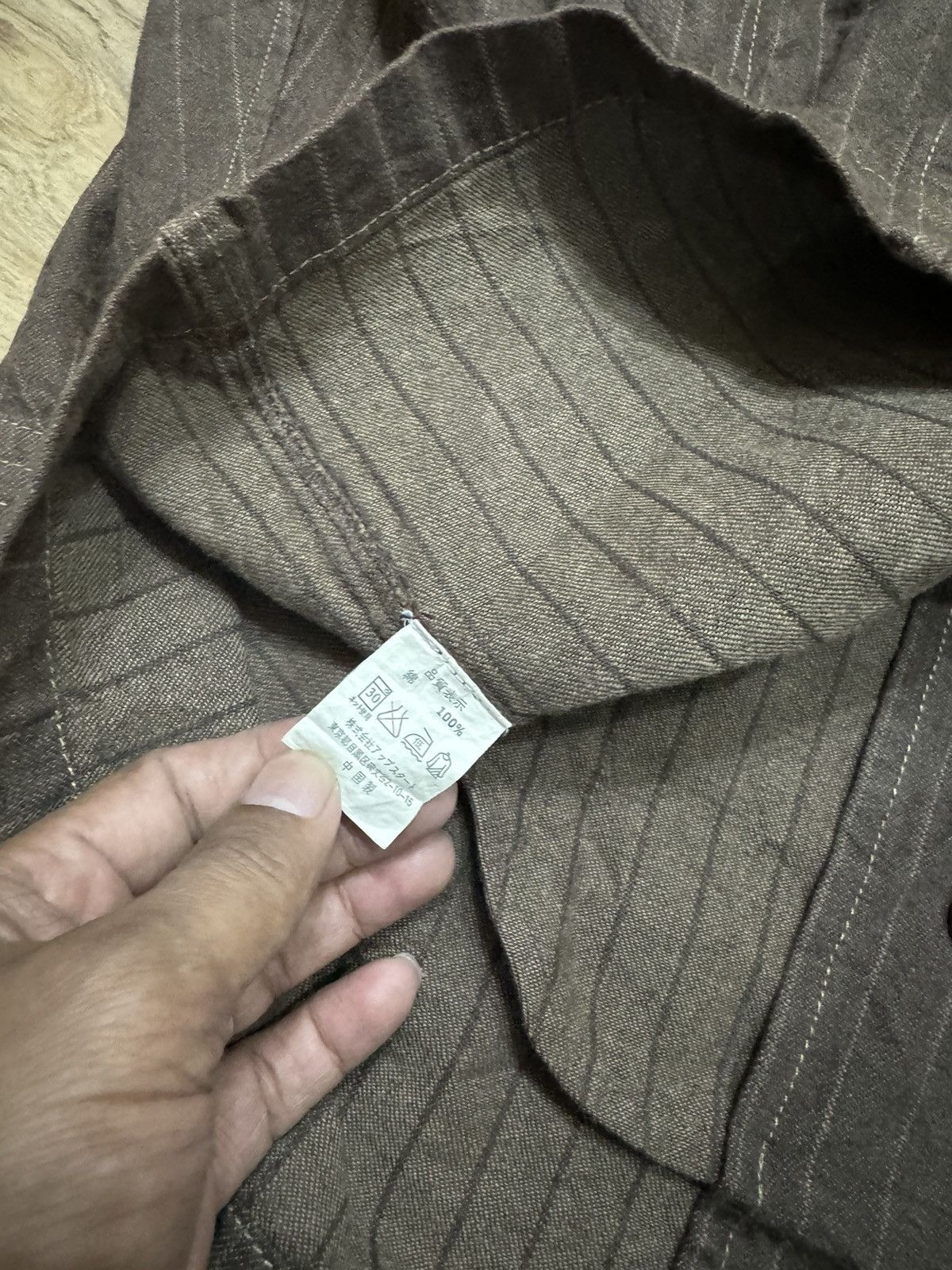 If Six Was Nine × Japanese Brand × Number (N)ine BRTH X NUMBER NINE DOUBLE COLLAR JACKET Size US L / EU 52-54 / 3 - 7 Thumbnail