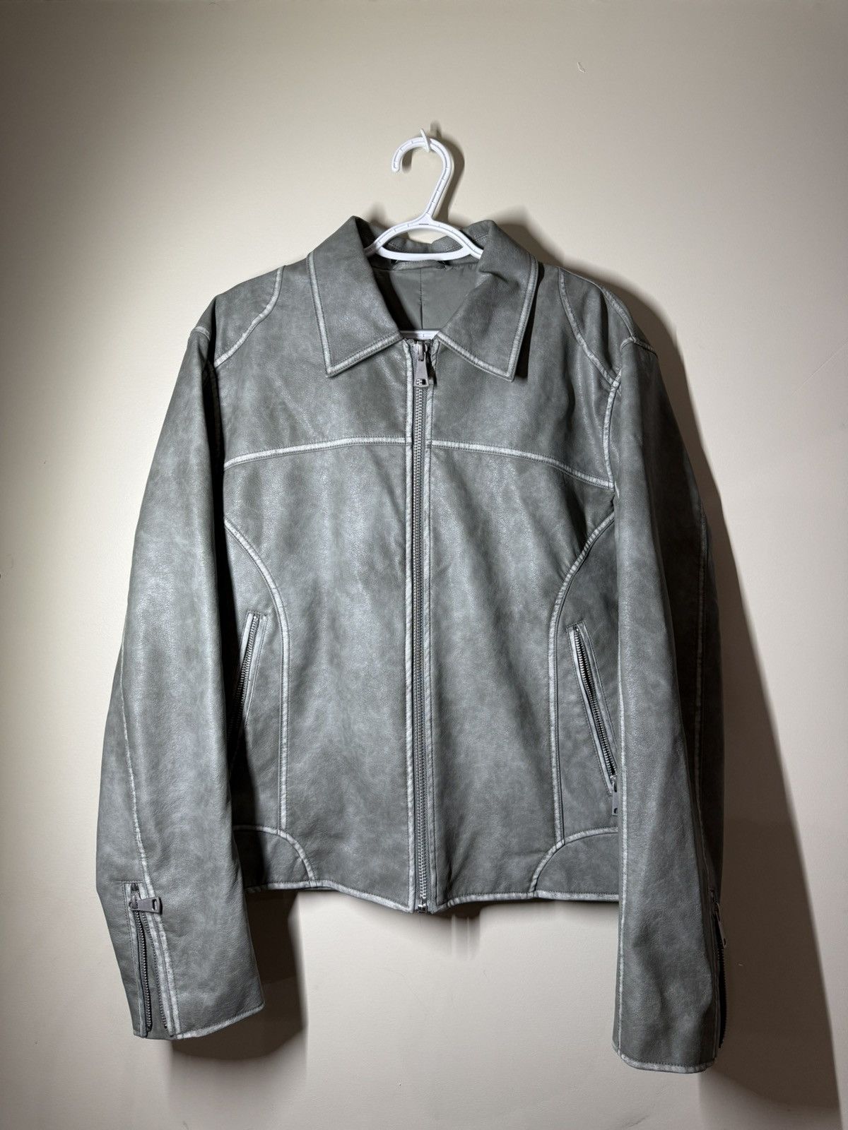 Zara Zara leather jacket Size US L / EU 52-54 / 3 - 1 Preview