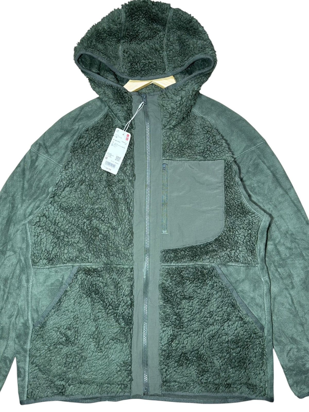 Uniqlo × White Mountaineering Uniqlo x White Mountaineering Fleece Full-Zip Hoodie Size US L / EU 52-54 / 3 - 2 Thumbnail