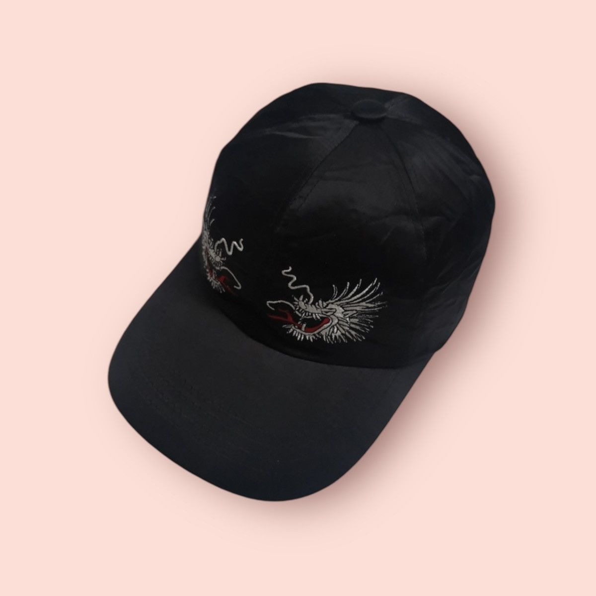 Japanese Brand × Vintage VINTAGE DOUBLE DRAGON SUKAJAN SOUVENIR CAP Size ONE SIZE - 2 Thumbnail