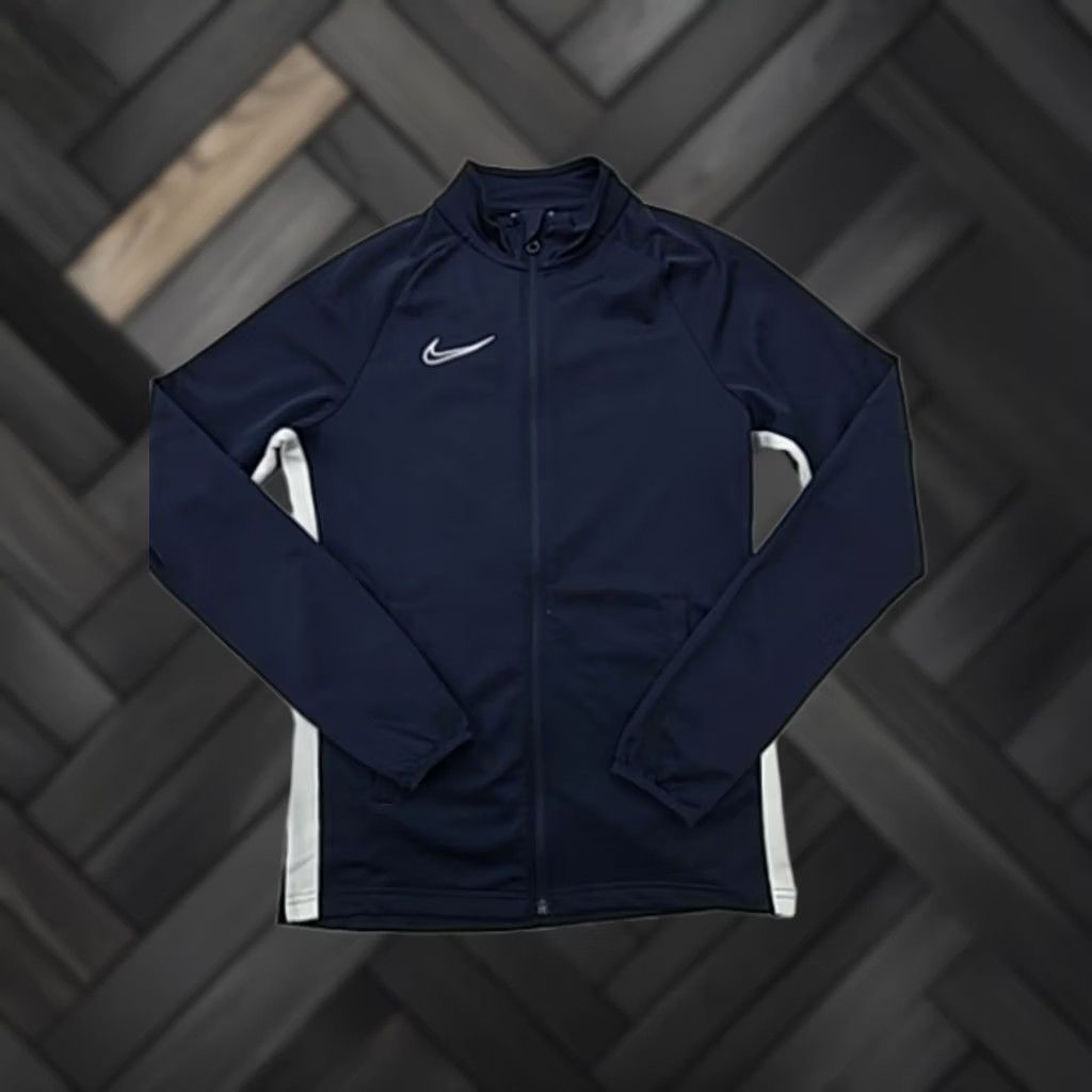 Nike Nike Boys Navy Dri-FIT Track Jacket Full Zip S Size US S / EU 44-46 / 1 - 1 Thumbnail