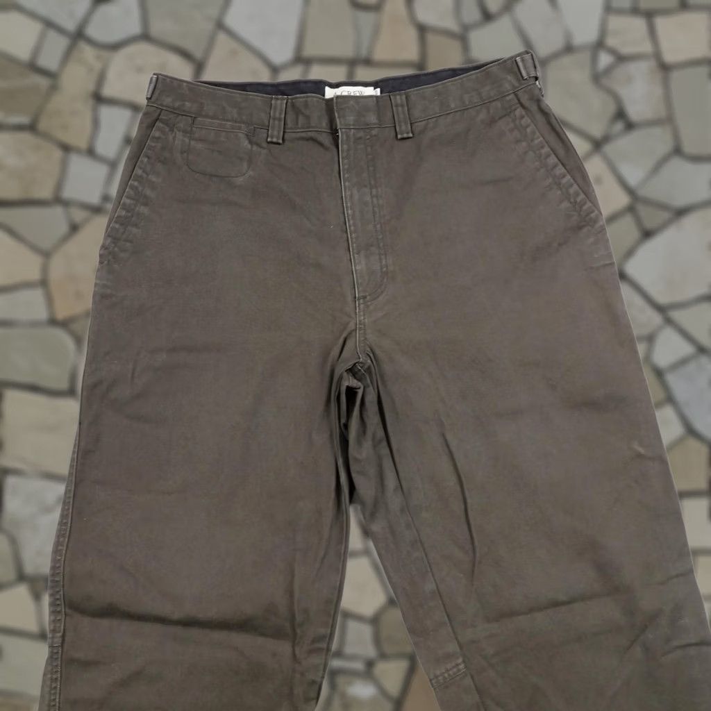 J.Crew VINTAGE J Crew Pants Mens 38x30 Brown Chino Baggy Wide Leg Heavy Twill 90s Y2K Size US 38 / EU 54 - 1 Thumbnail