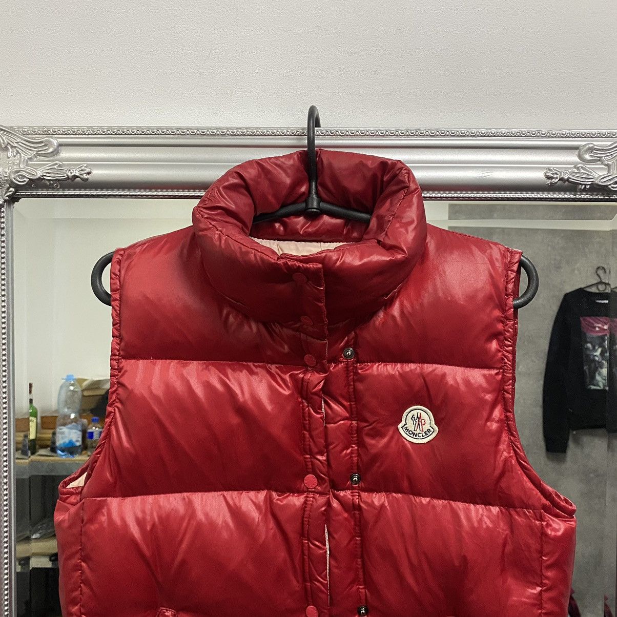 Moncler Moncler Vest Tib red vest Size S / US 4 / IT 40 - 2 Thumbnail