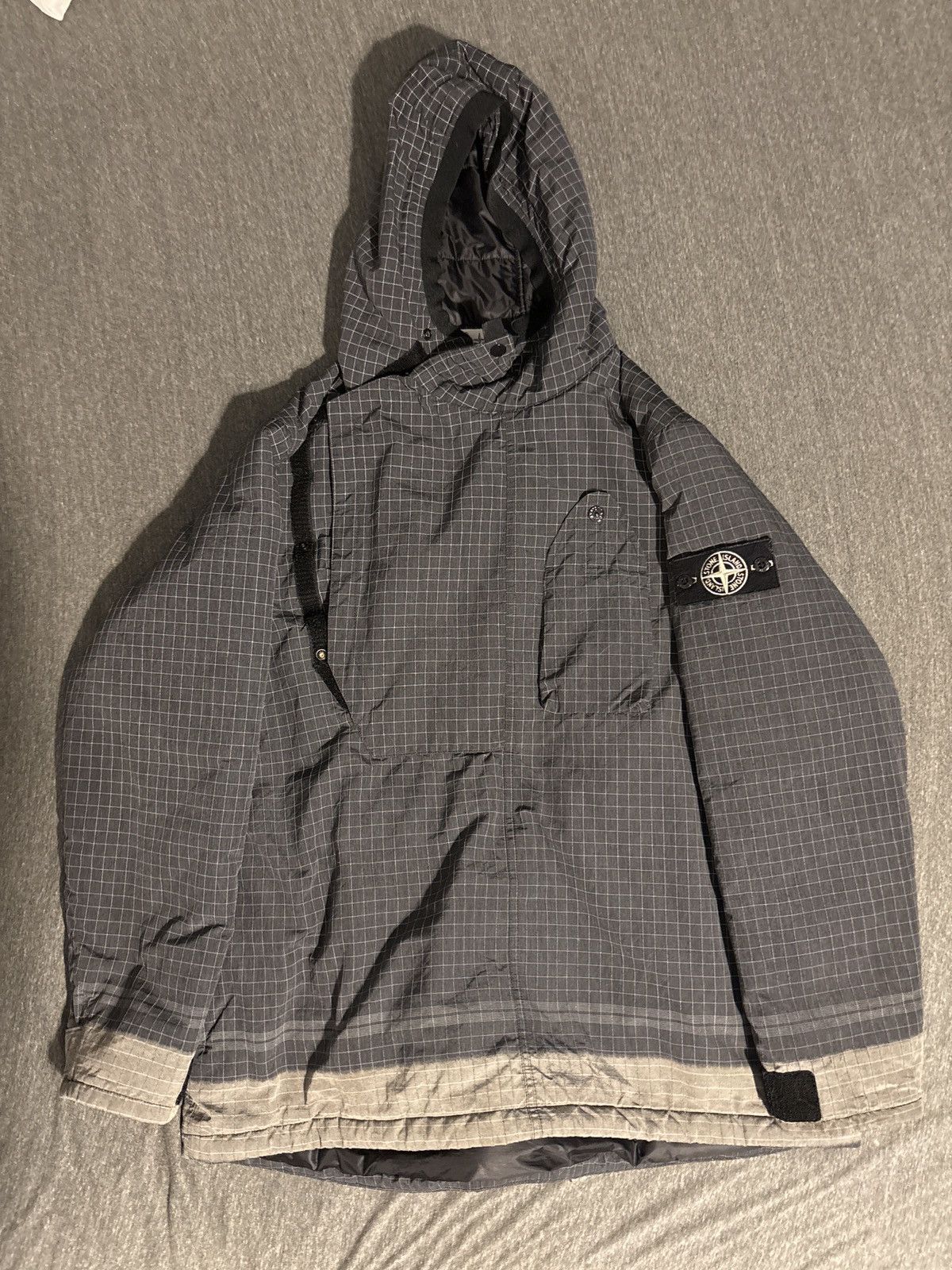 Stone Island REFLECTIVE RIPSTOP JACKET ANORAK PARKA Size US XL / EU 56 / 4 - 4 Thumbnail