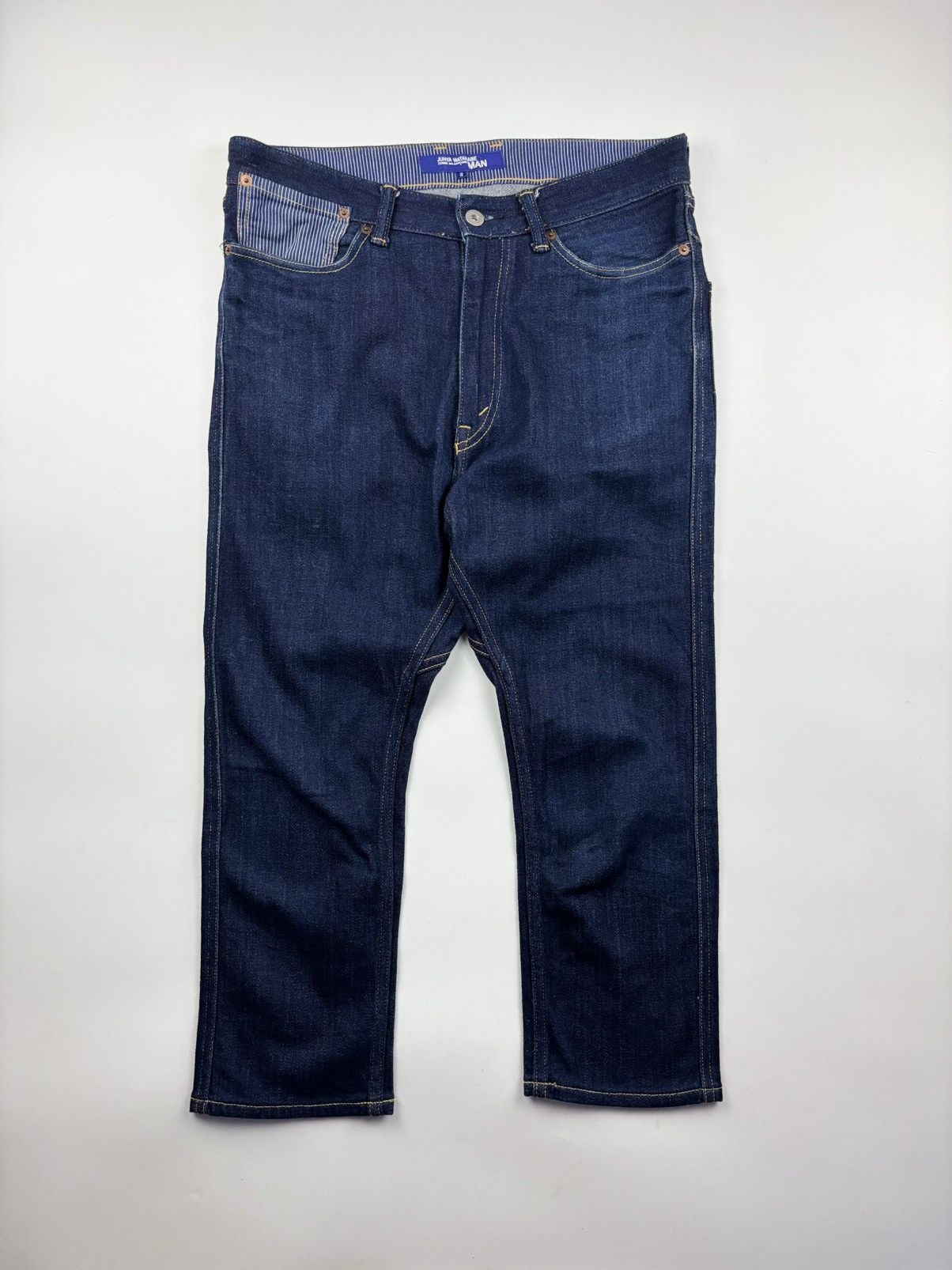 Junya Watanabe Junya Watanabe x COMME des Garçons Drop Crotch Jeans Size US 32 / EU 48 - 2 Thumbnail