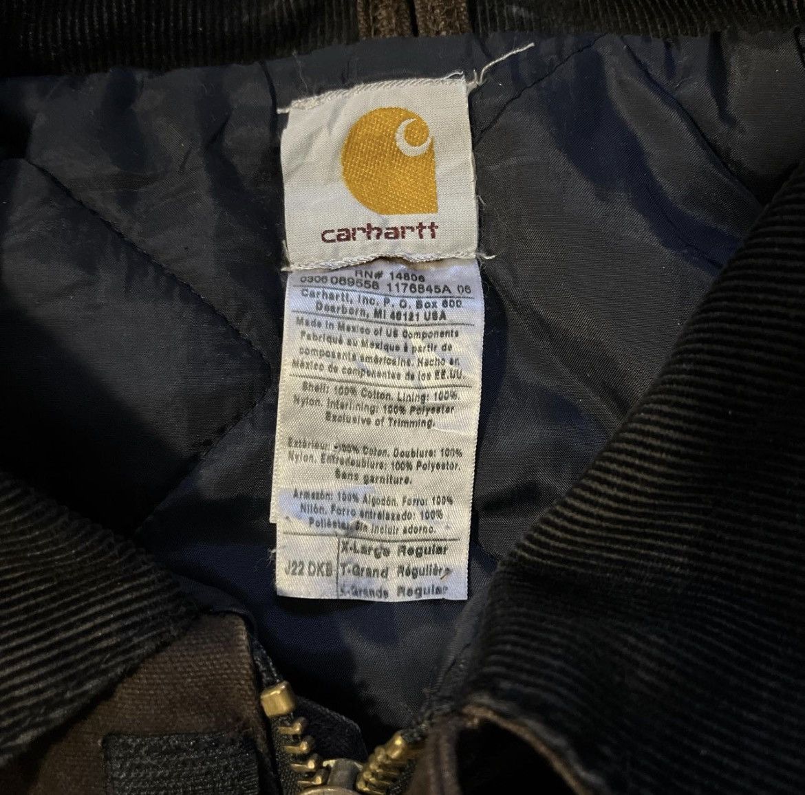Carhartt Vintage brown carhartt jacket Size US XL / EU 56 / 4 - 5 Thumbnail