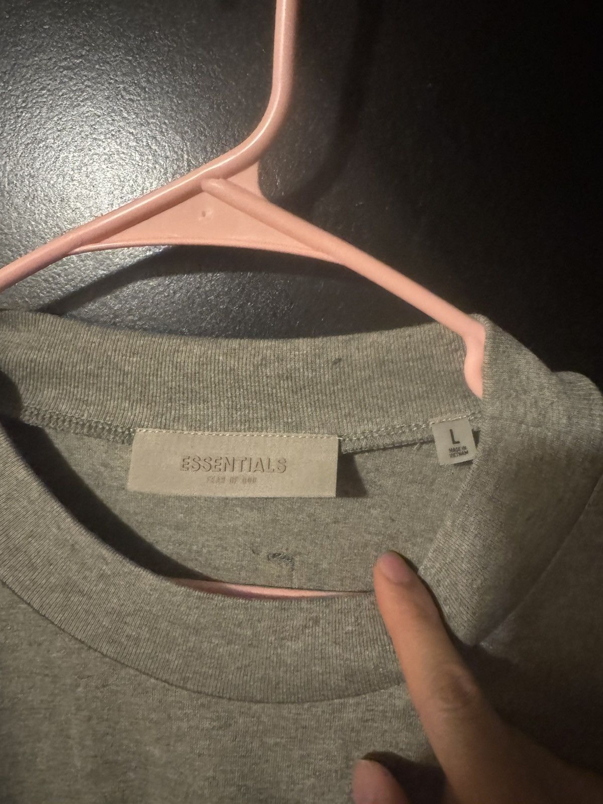 Essentials Essential 1977 dark oatmeal Size US L / EU 52-54 / 3 - 2 Thumbnail