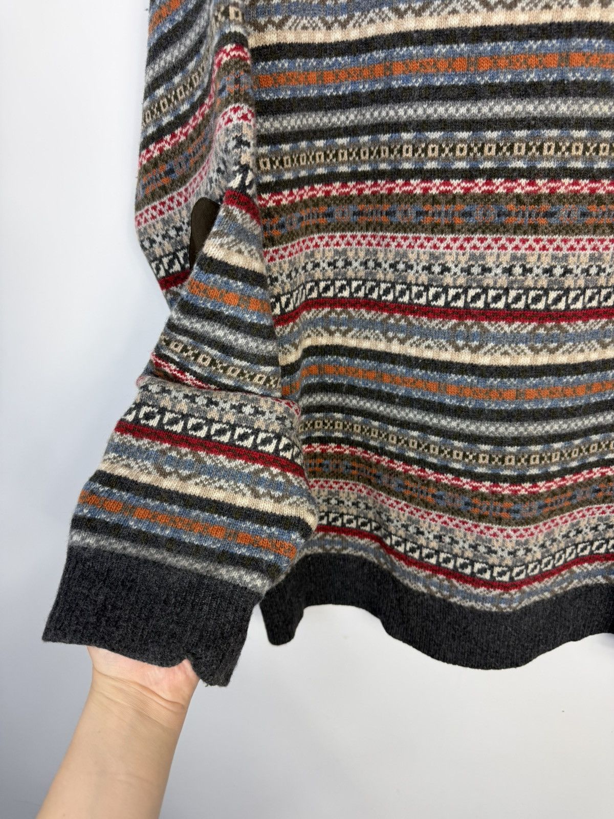Barbour Unique Barbour Martingale Crew Sweater in Charcoal Pattern Size US M / EU 48-50 / 2 - 8 Thumbnail