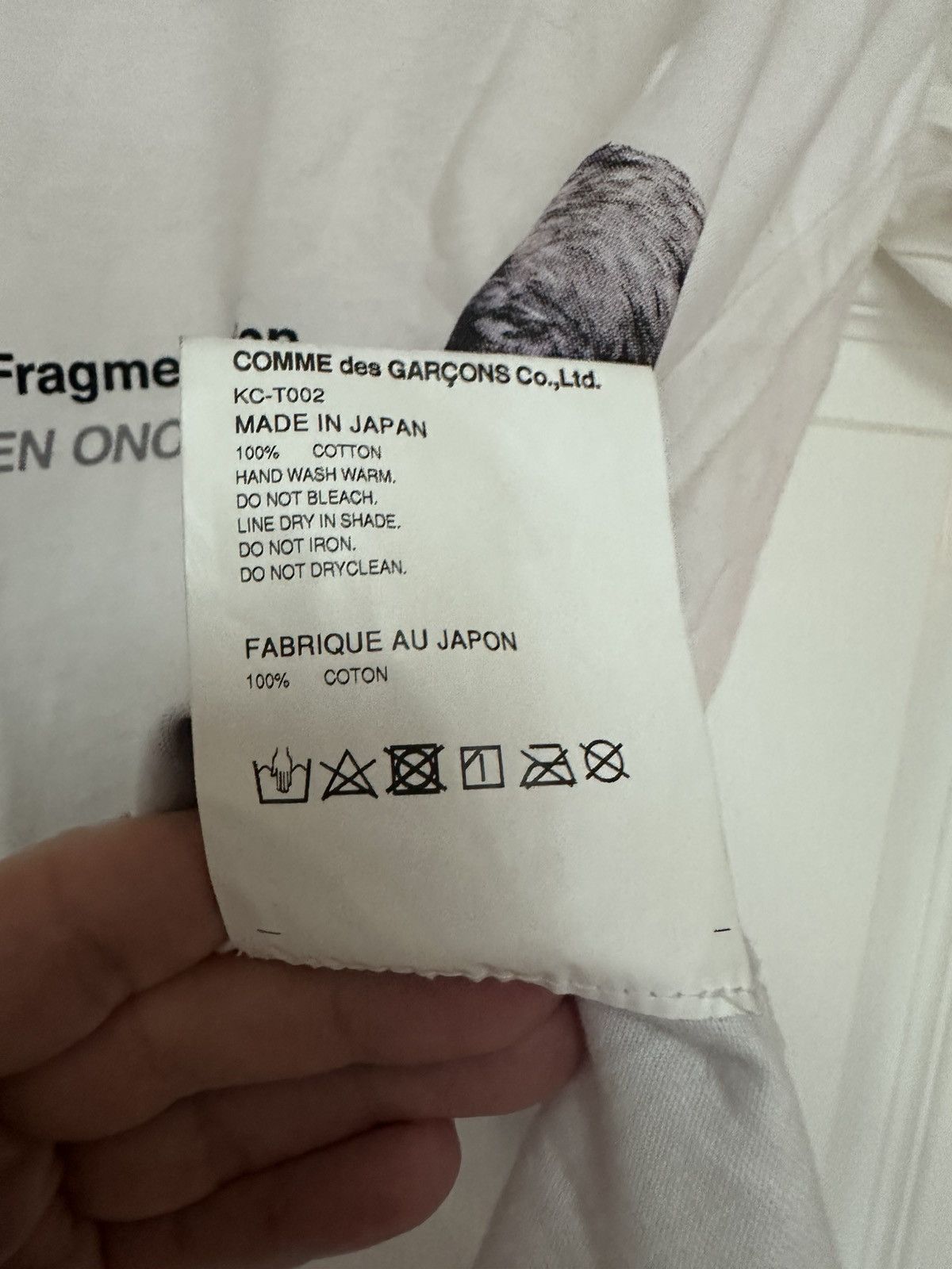 Comme des Garcons CDG SS Tee Size US L / EU 52-54 / 3 - 6 Thumbnail