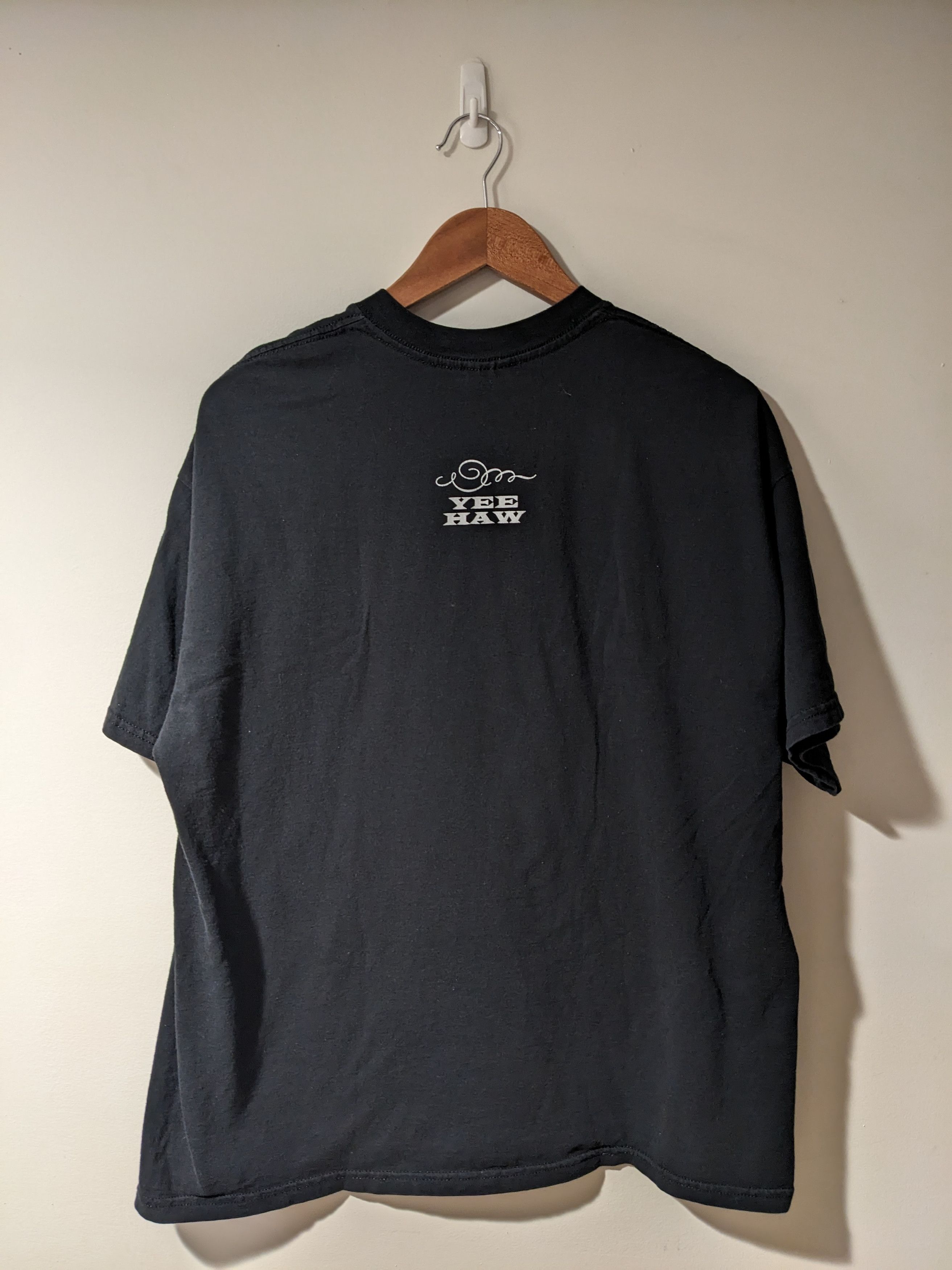 Band Tees × Vintage Vintage 90s Elvis Love Me Tender in the Ghetto T-Shirt Size US XL / EU 56 / 4 - 4 Thumbnail