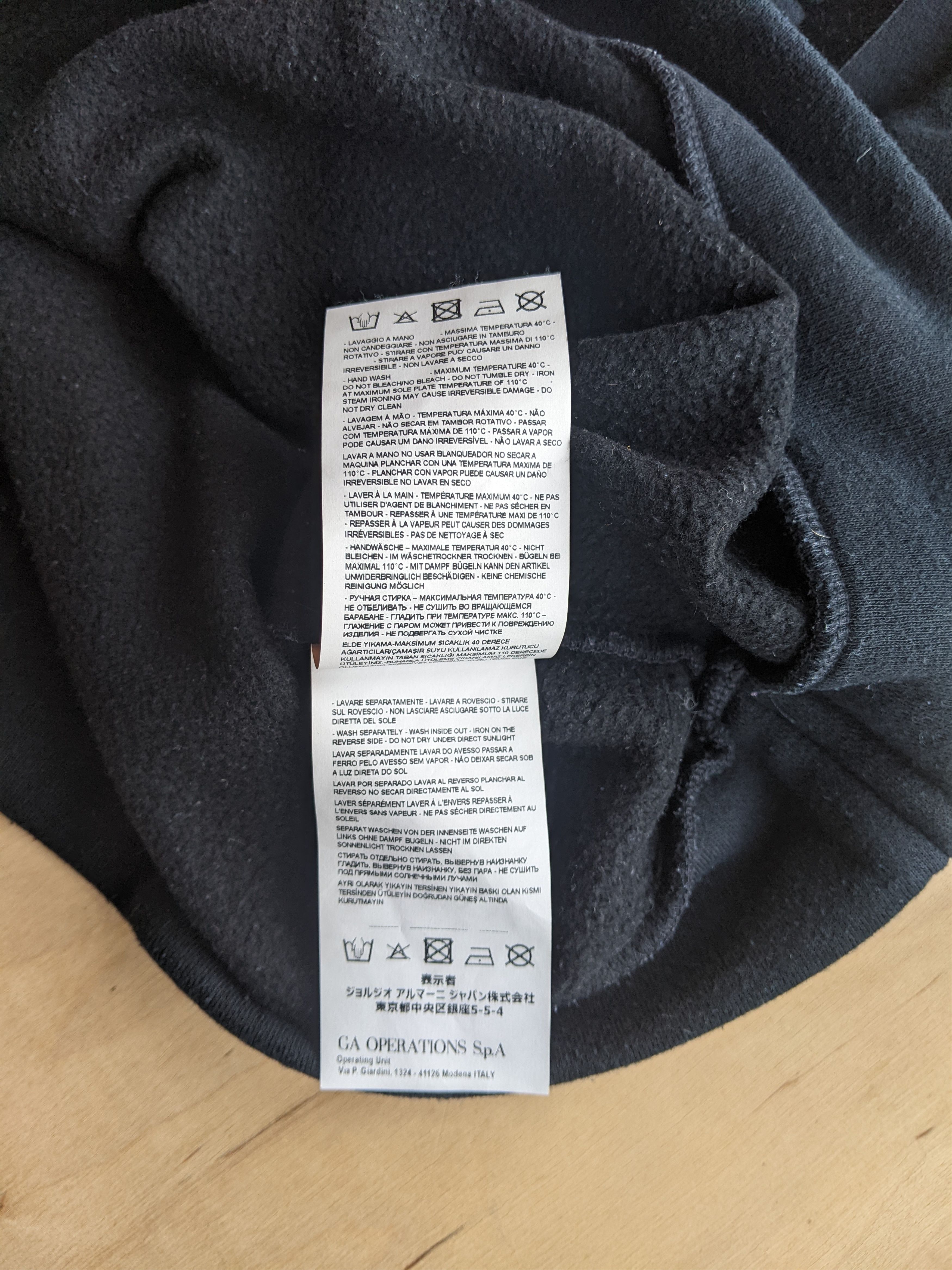 Armani Armani Jeans Black Womens Sweatshirt Vintage Longsleeve Size M / US 6-8 / IT 42-44 - 11 Thumbnail