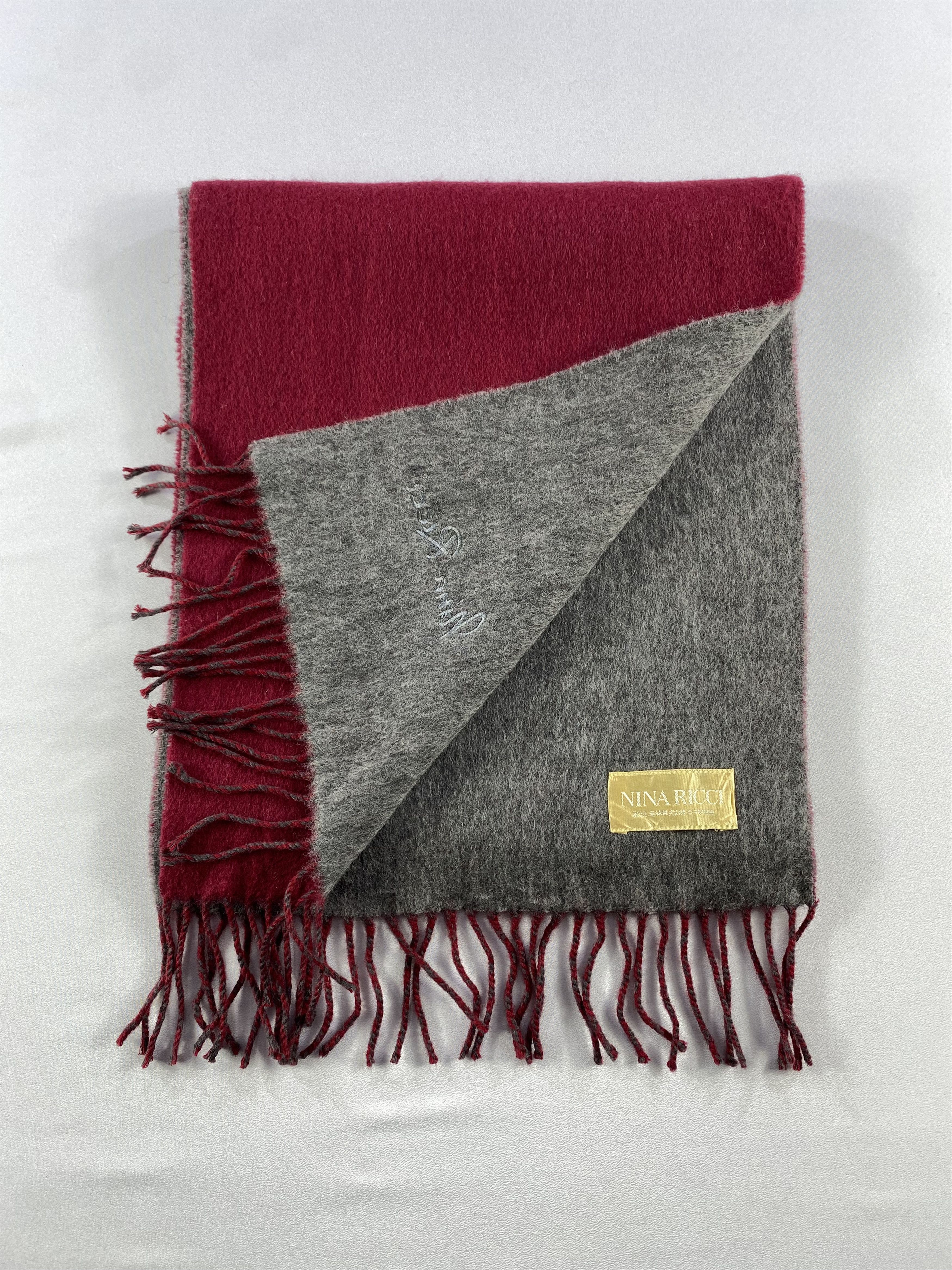 Vintage Nina Ricci Scarf / Muffler / Neckwear Size ONE SIZE - 3 Thumbnail