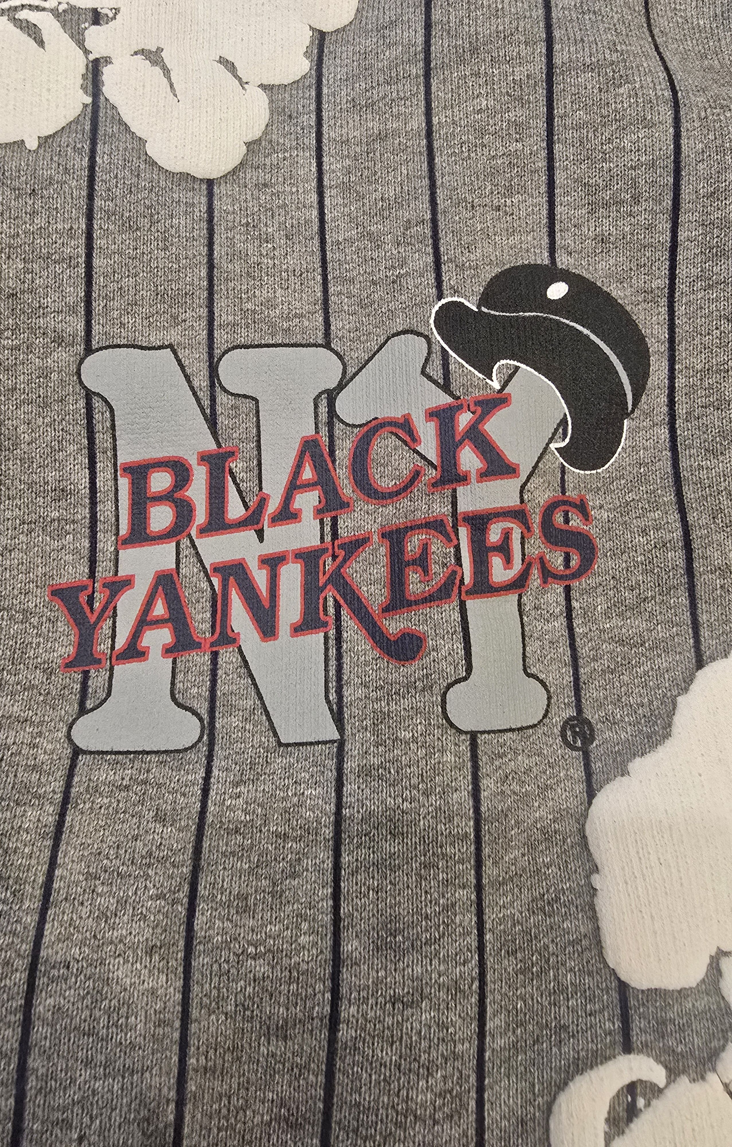 DENIM TEARS Denim Tears Pinstripe Black Yankees CW Zip Hoodie Size US L / EU 52-54 / 3 - 5 Thumbnail