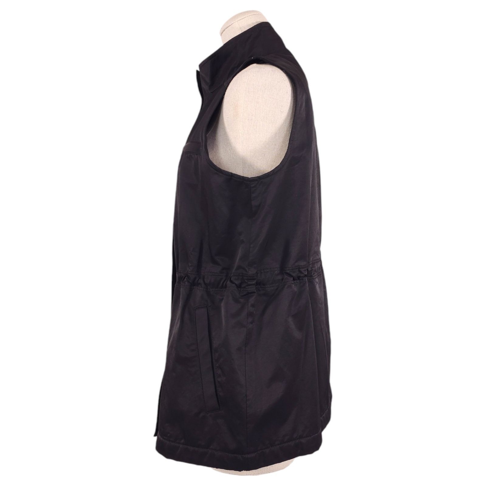 Eileen Fisher Eileen Fisher Gilet Black Sz Extra Small Size XS / US 0-2 / IT 36-38 - 2 Thumbnail
