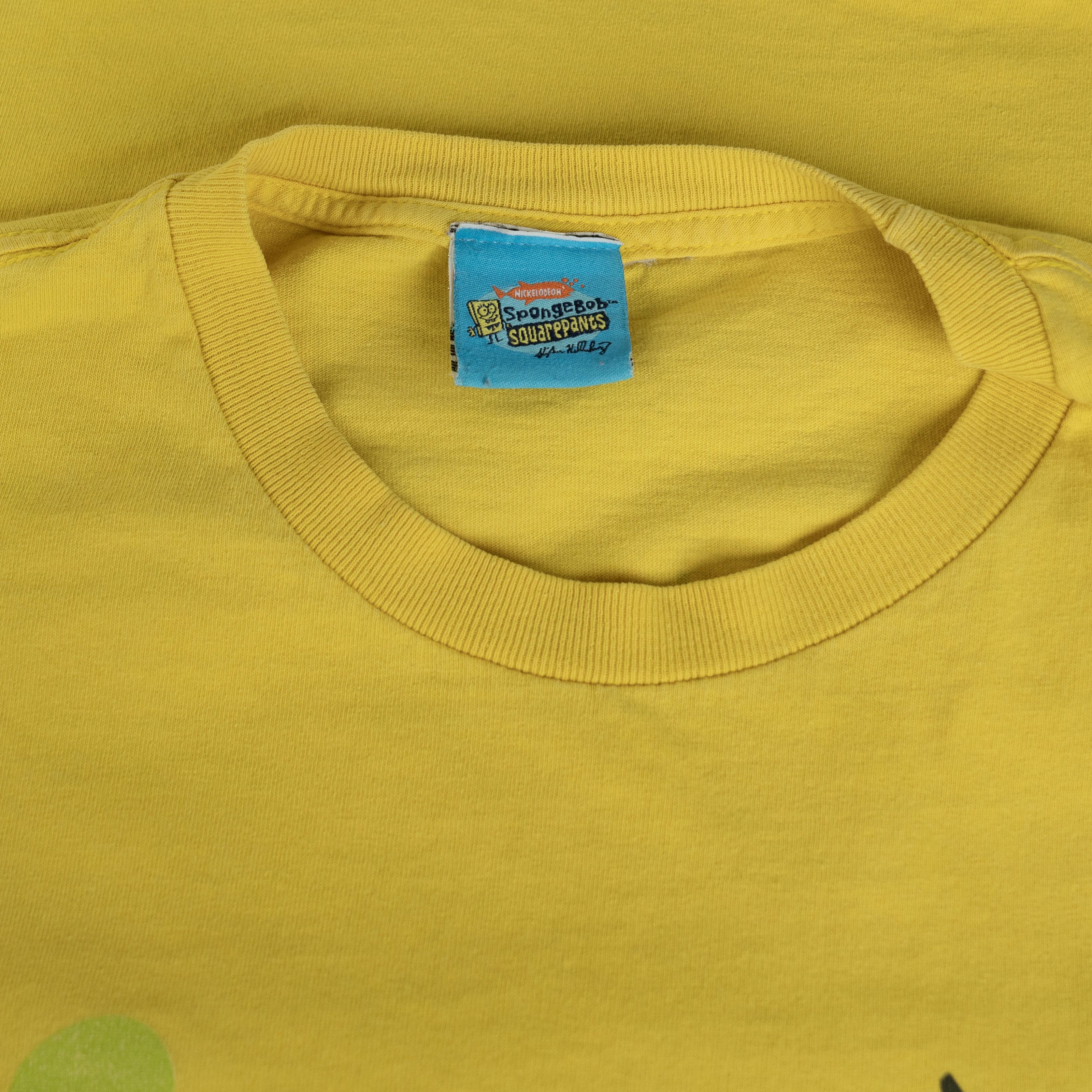 Nickelodeon Vintage 2003 Spongebob Squarepants Nickelodeon Tee Shirt Size US L / EU 52-54 / 3 - 3 Thumbnail