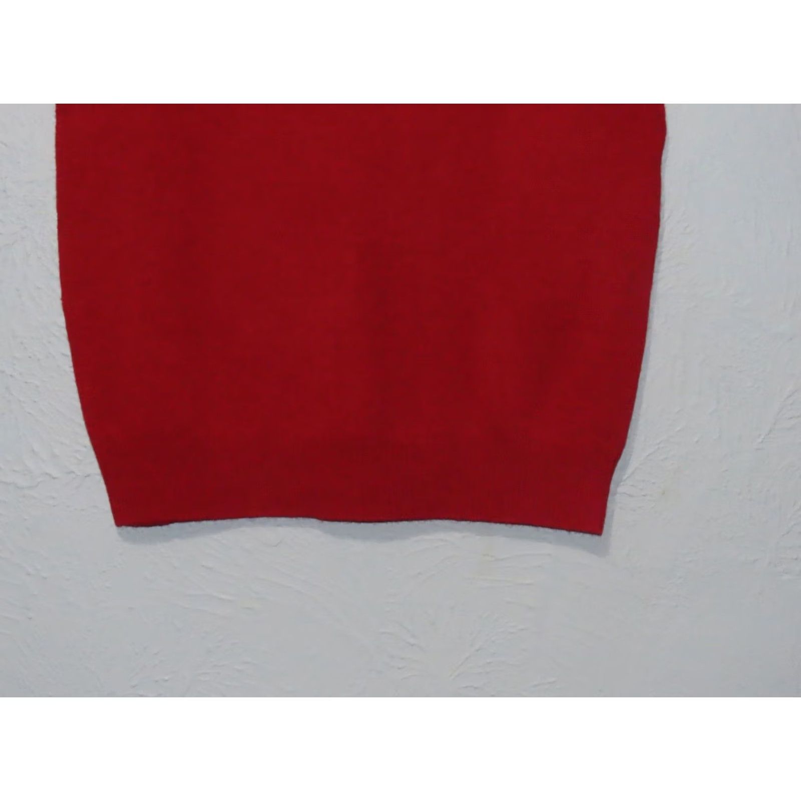 Club Room Club Room Men's S V-Neck 100% Lambswool Red Vest Size US S / EU 44-46 / 1 - 7 Thumbnail