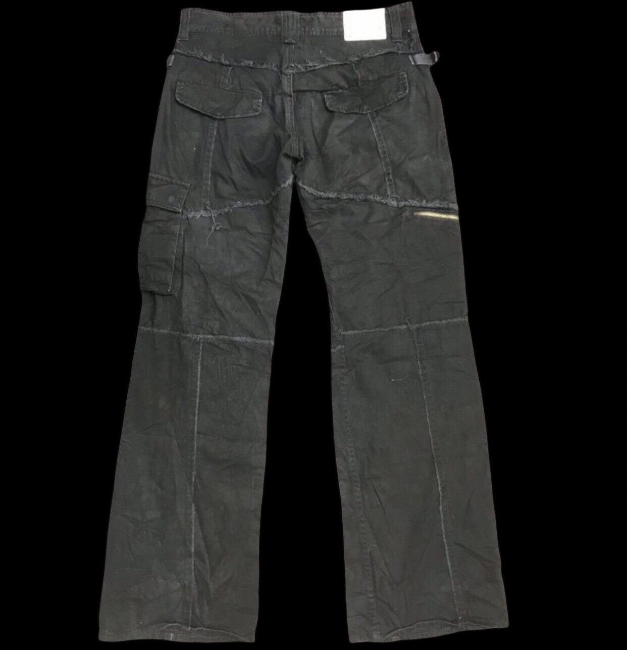 Japanese Brand × Seditionaries Flare🔥Root Three Japan Seditionaries Punk Cargo Pant Size US 32 / EU 48 - 2 Thumbnail