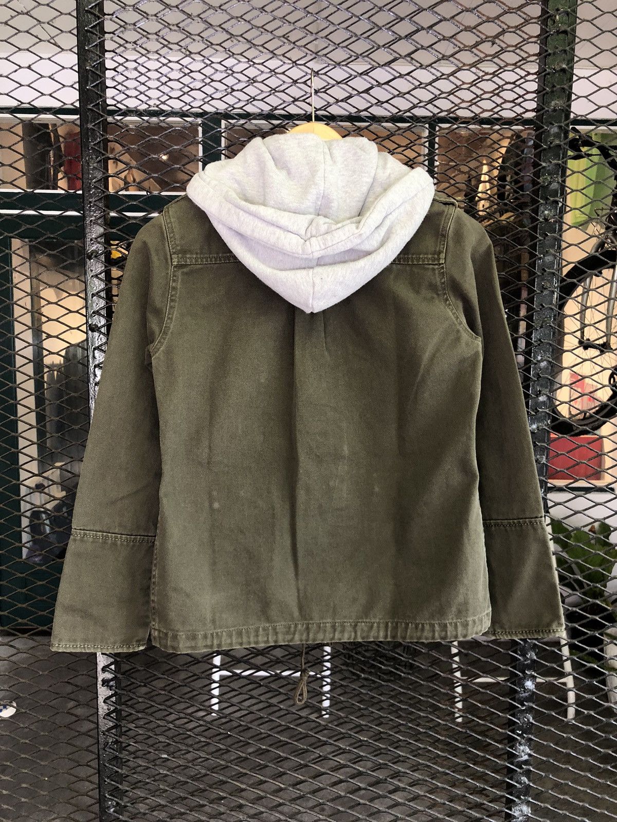 Hysteric Glamour × Japanese Brand × Le Grande Bleu (L.G.B.) VINTAGE X-GIRL MILITARY JACKET Size US M / EU 48-50 / 2 - 7 Thumbnail