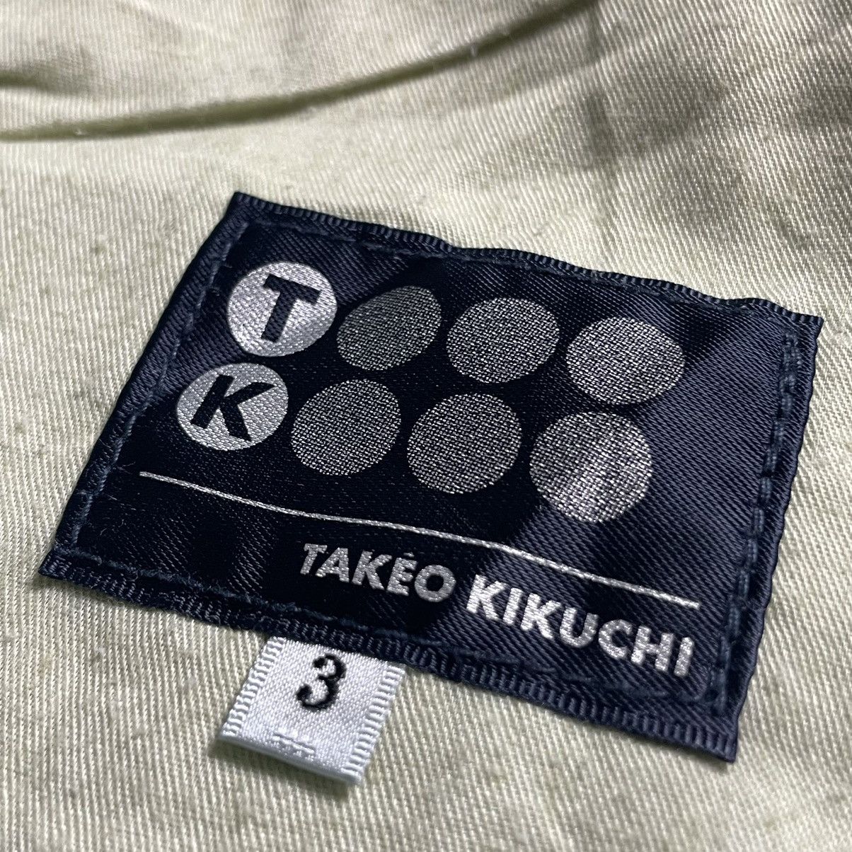 Takeo Kikuchi 🇯🇵 TAKEO KIKUCHI EMBROIDERED FLORAL DENIM PANTS Size 31" - 16 Thumbnail