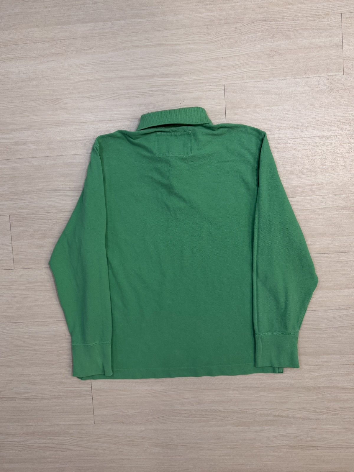 American Eagle Outfitters Y2K American Eagle Vintage Fit Eagle Long Sleeve Polo Shirt Size US XL / EU 56 / 4 - 3 Thumbnail