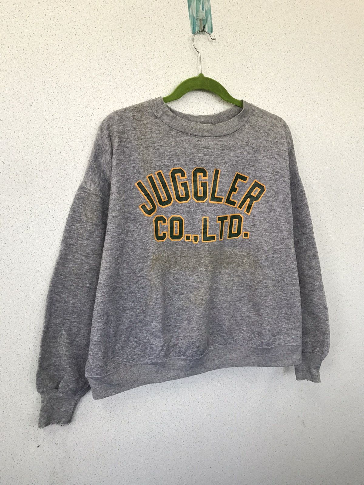 Japanese Brand Vintage 90’ 🔥 Health Knit Juggler Co.Ltd Sweatshirt Size US L / EU 52-54 / 3 - 3 Thumbnail