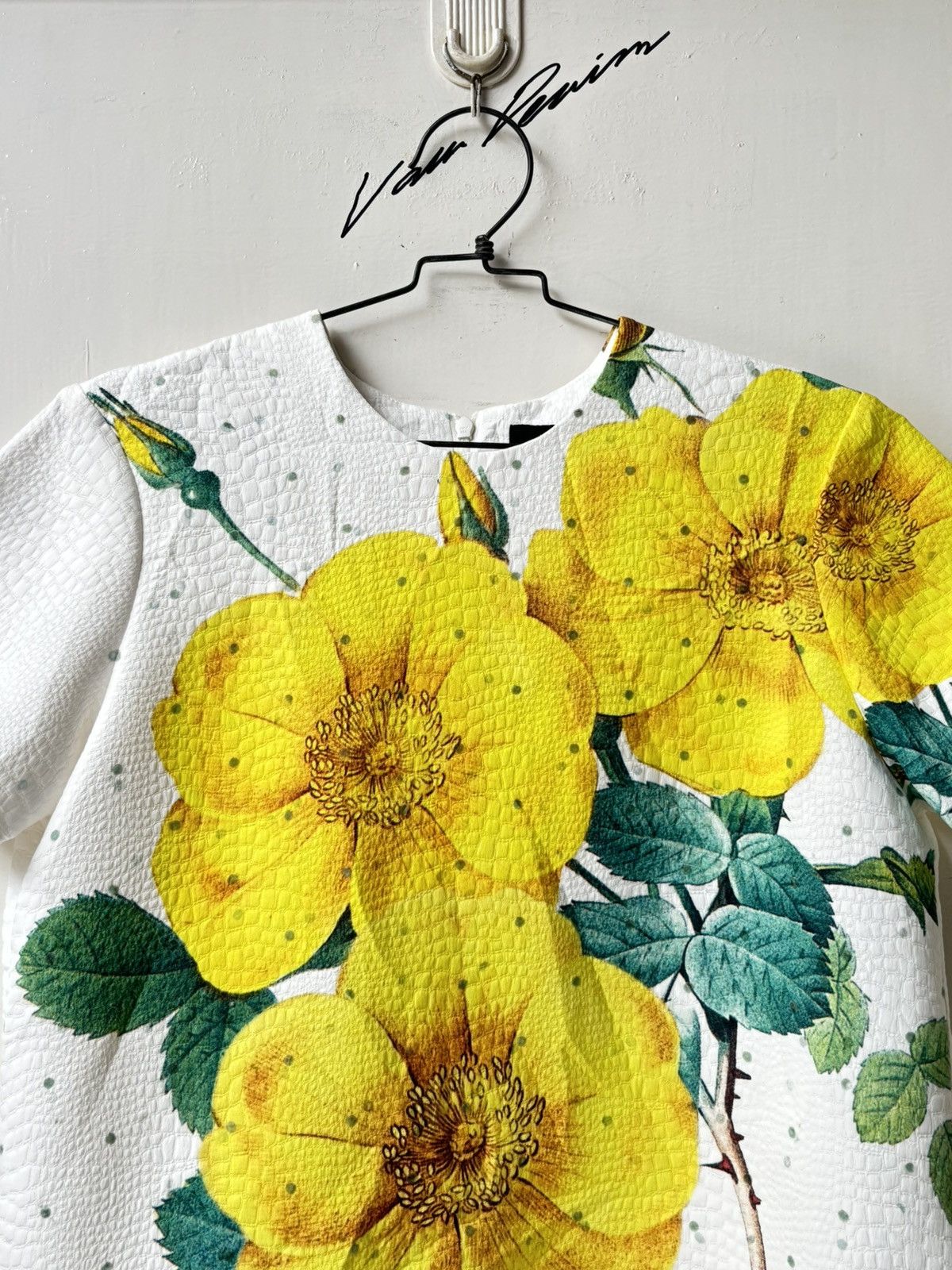 Akira AKIRA NAKA Flower Motive T-shirt Size XS / US 0-2 / IT 36-38 - 3 Thumbnail