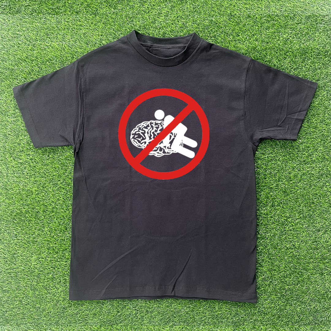 Vintage BRAIN F*CK TSHIRT Size US L / EU 52-54 / 3 - 1 Preview