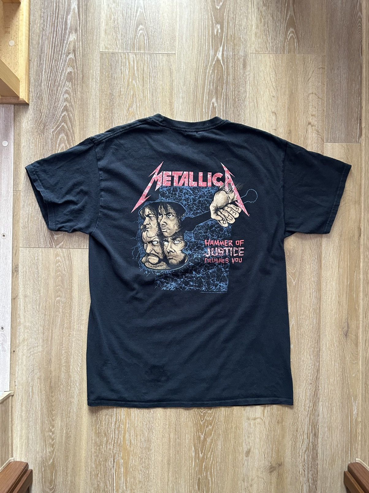 Band Tees Vintage Metallica And Justice For All 1994 2006 T-Shirt Size US L / EU 52-54 / 3 - 5 Thumbnail