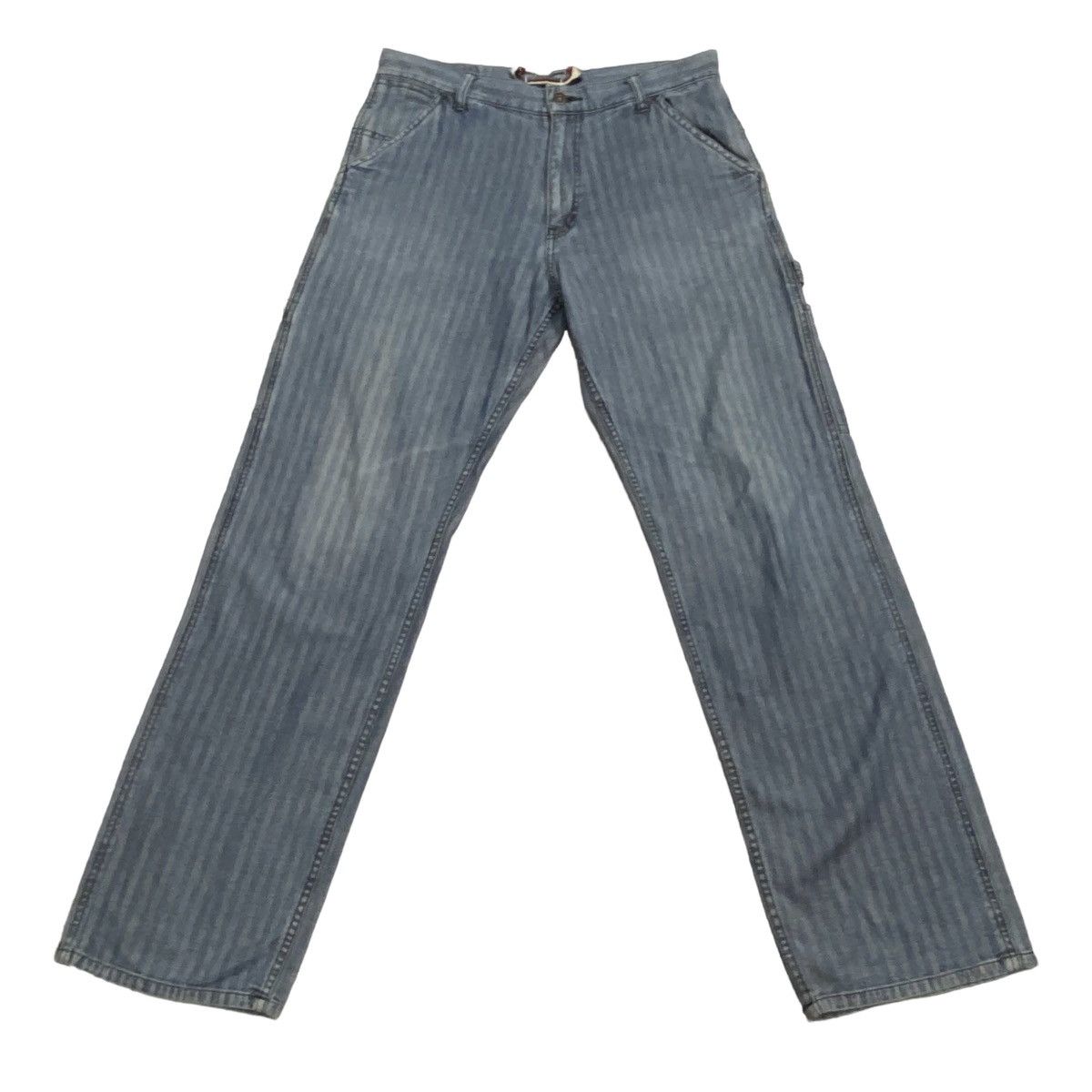 Tommy Hilfiger × Vintage Tommy Hilfiger Hikori carperter style denim pant Size US 33 - 1 Thumbnail