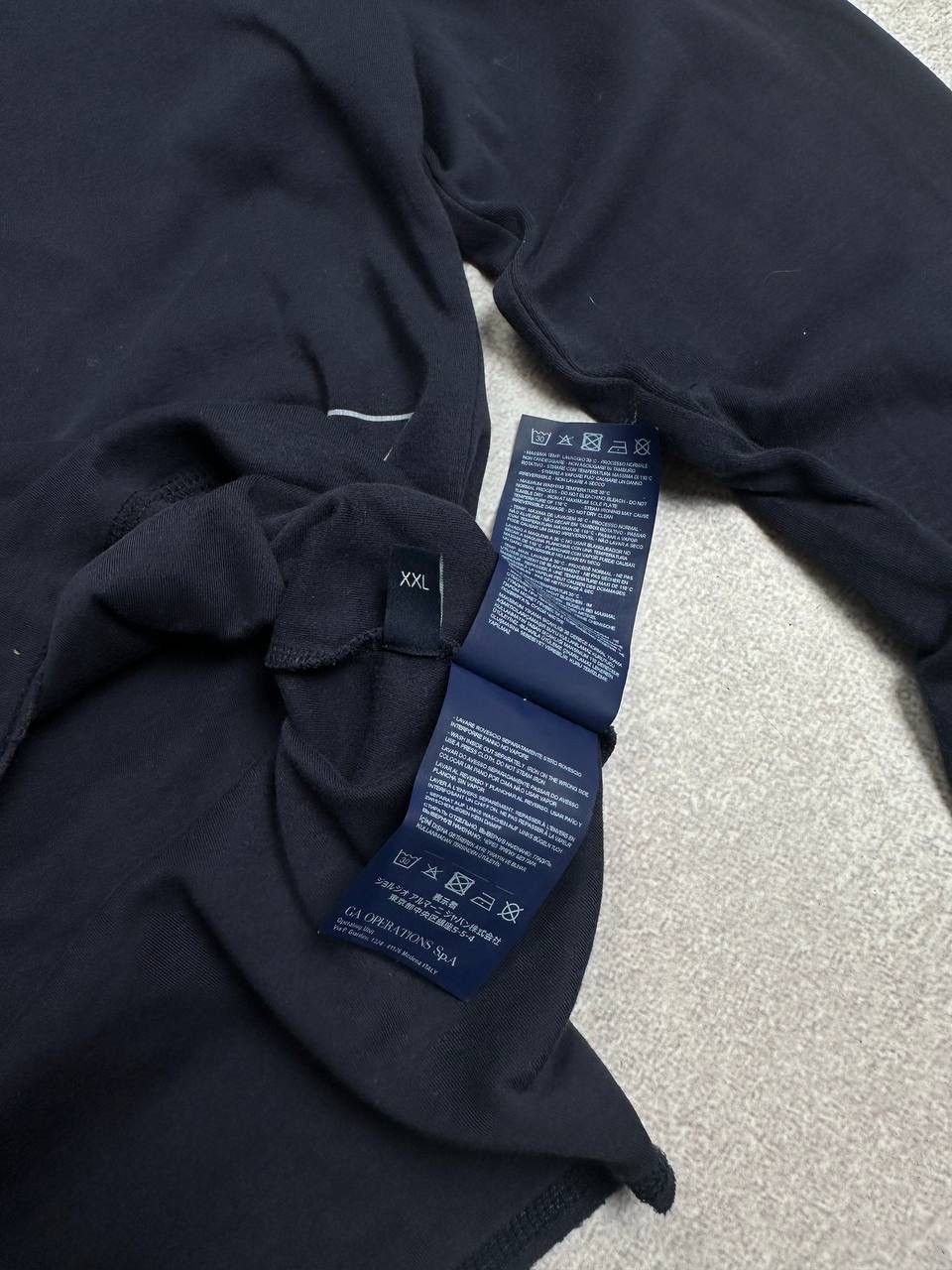 Armani × Emporio Armani × Vintage Vintage Emporio Armani Archival Longsleeve Shirt Y2K XXL Size US XXL / EU 58 / 5 - 6 Thumbnail