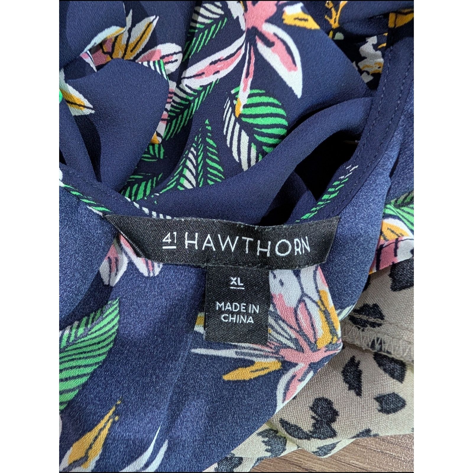 Other 41 Hawthorn Navy Floral Halter Cami Size XL / US 12-14 / IT 48-50 - 4 Thumbnail