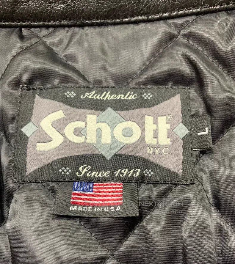 Schott Schott Coach's cowhide jacket Size US L / EU 52-54 / 3 - 7 Thumbnail