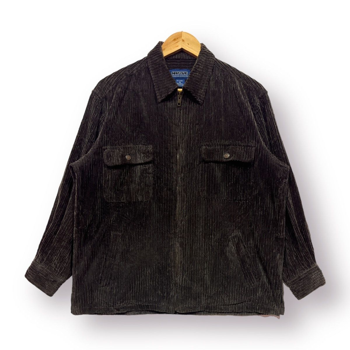 Japanese Brand 🔥 Navy Flag Corduroy Deck Jacket Size US L / EU 52-54 / 3 - 1 Thumbnail