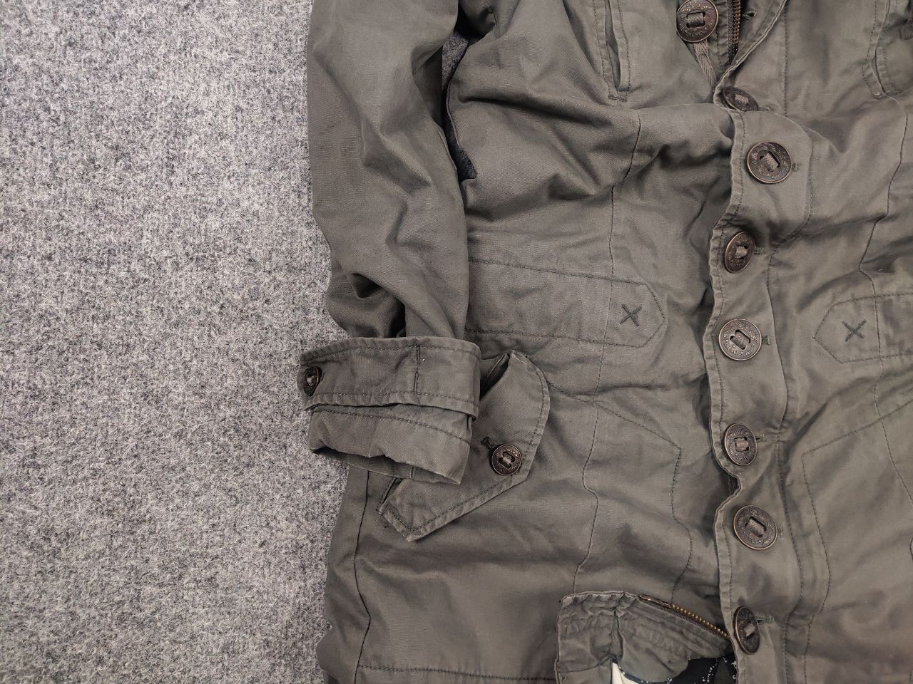 Diesel Vintage Diesel Military LGB Fur Parka Jacket Y2K opium Size M / US 6-8 / IT 42-44 - 4 Thumbnail
