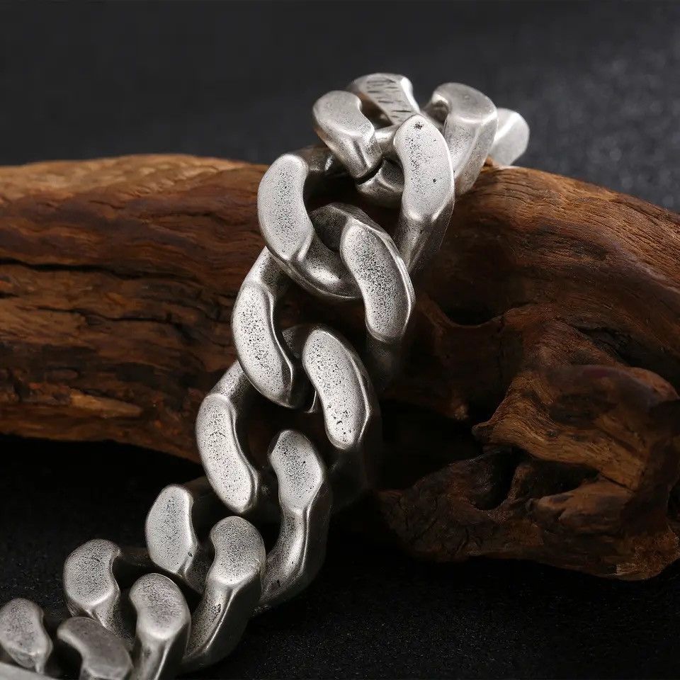 Other Skull. Cuban Link Chain Bracelet Size ONE SIZE - 4 Thumbnail
