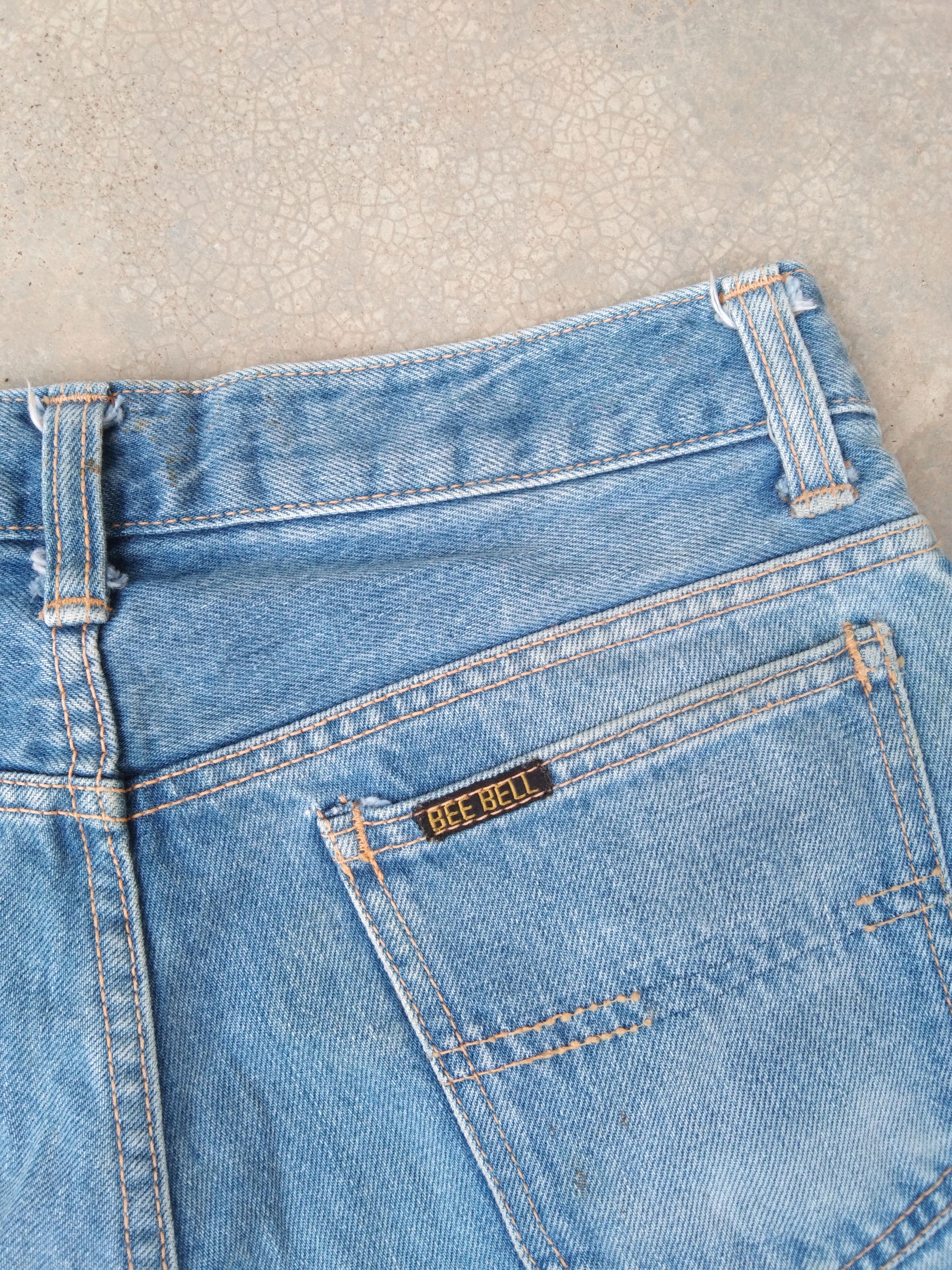 Japanese Brand Vintage BeeBell Japanese Jeans Workwear 30x29 Size US 30 / EU 46 - 3 Thumbnail