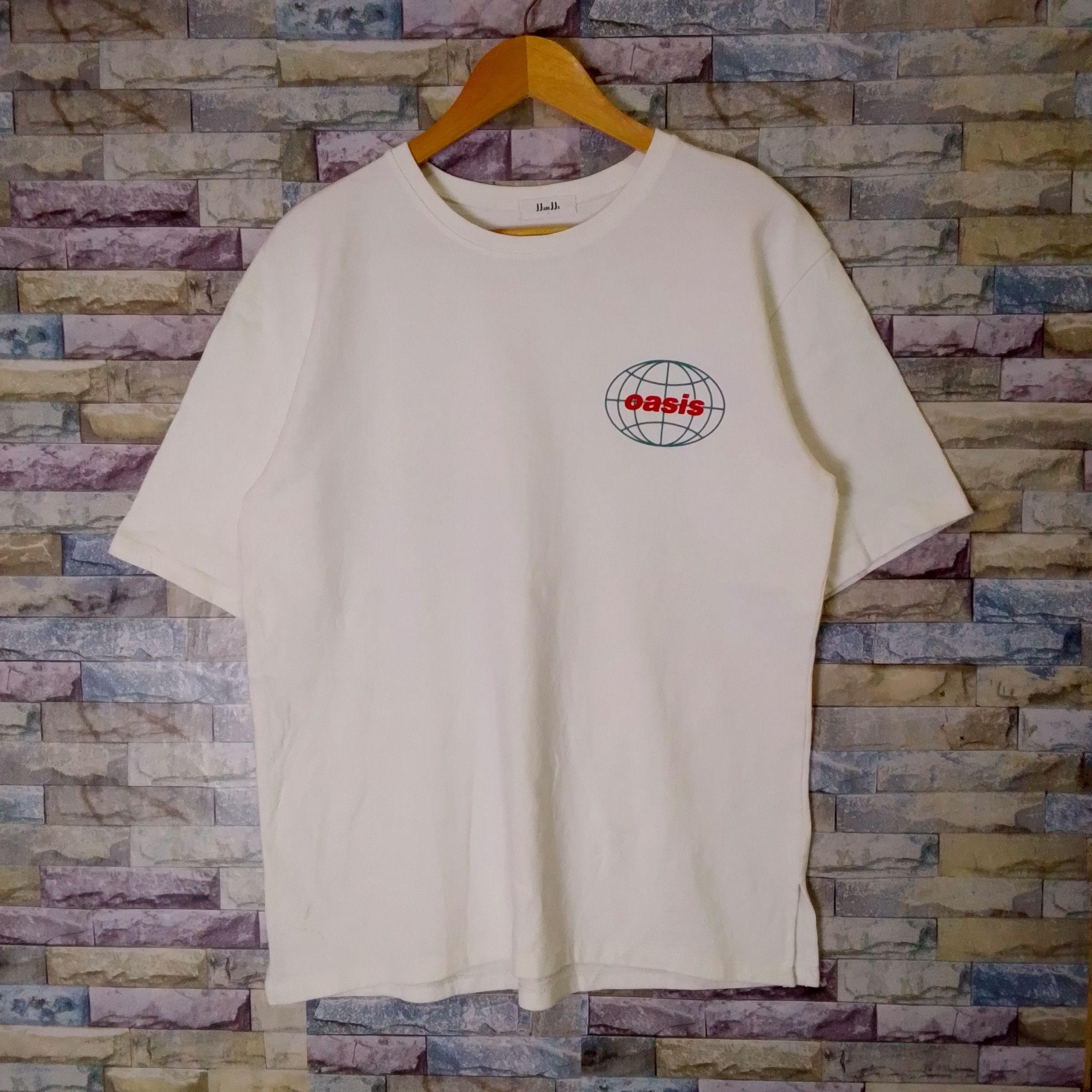 Band Tees Oasis Globe Band Tees Size US L / EU 52-54 / 3 - 2 Thumbnail