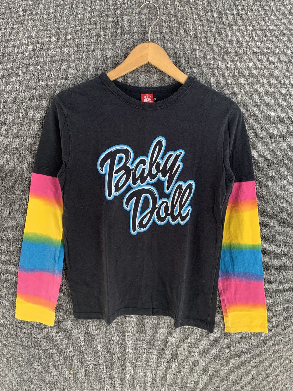 Japanese Brand 🇯🇵 Baby Doll Gothic Rainbow Sleeve Double Layers Size US S / EU 44-46 / 1 - 6 Thumbnail